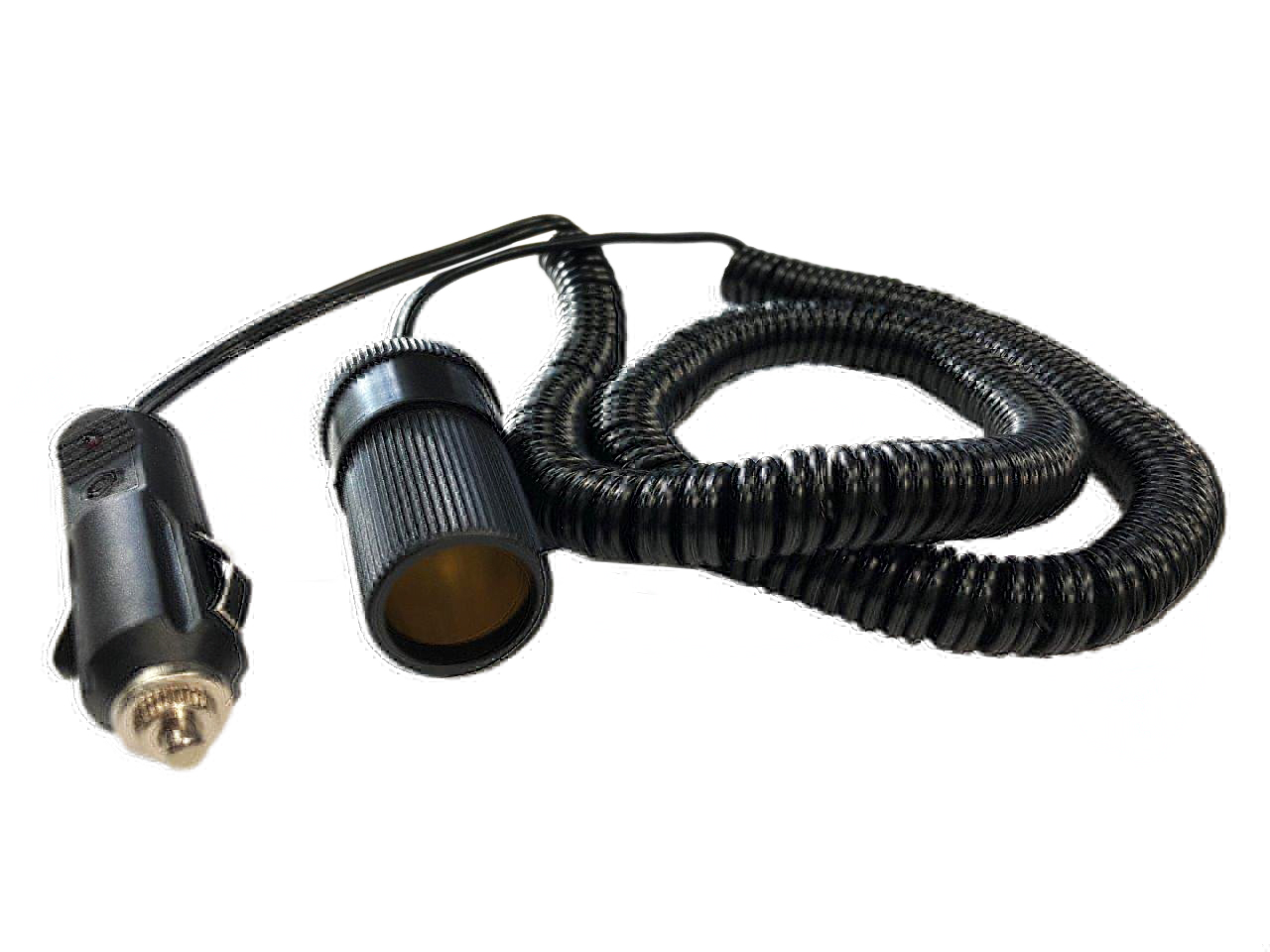 HP Autozubehör Spiral Verl.kabel mit Kupplung LED 12 Volt 90 Watt 1x28145HP