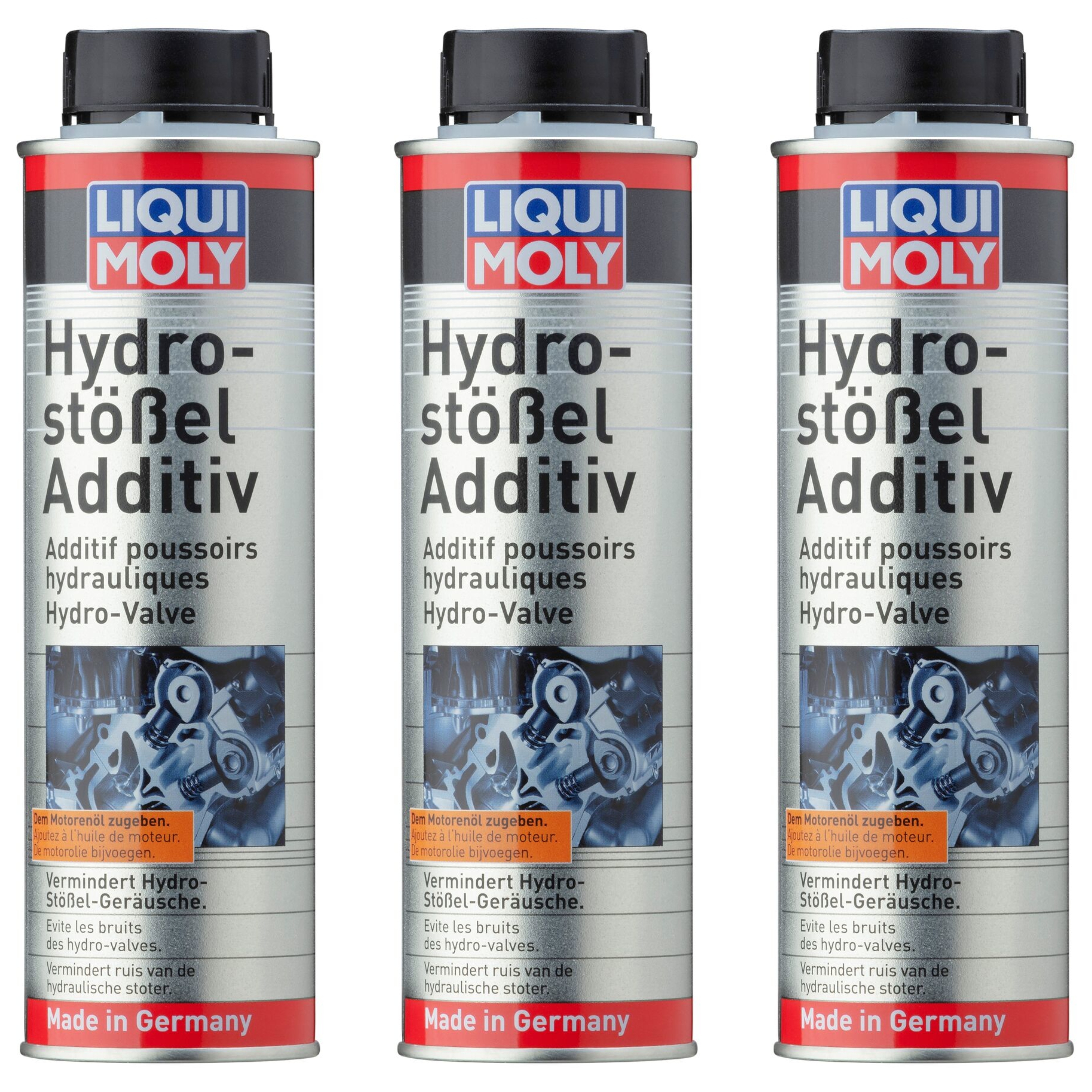 Liqui Moly 3x LM49005 300ml Hydro-Stößel-Additiv 1009