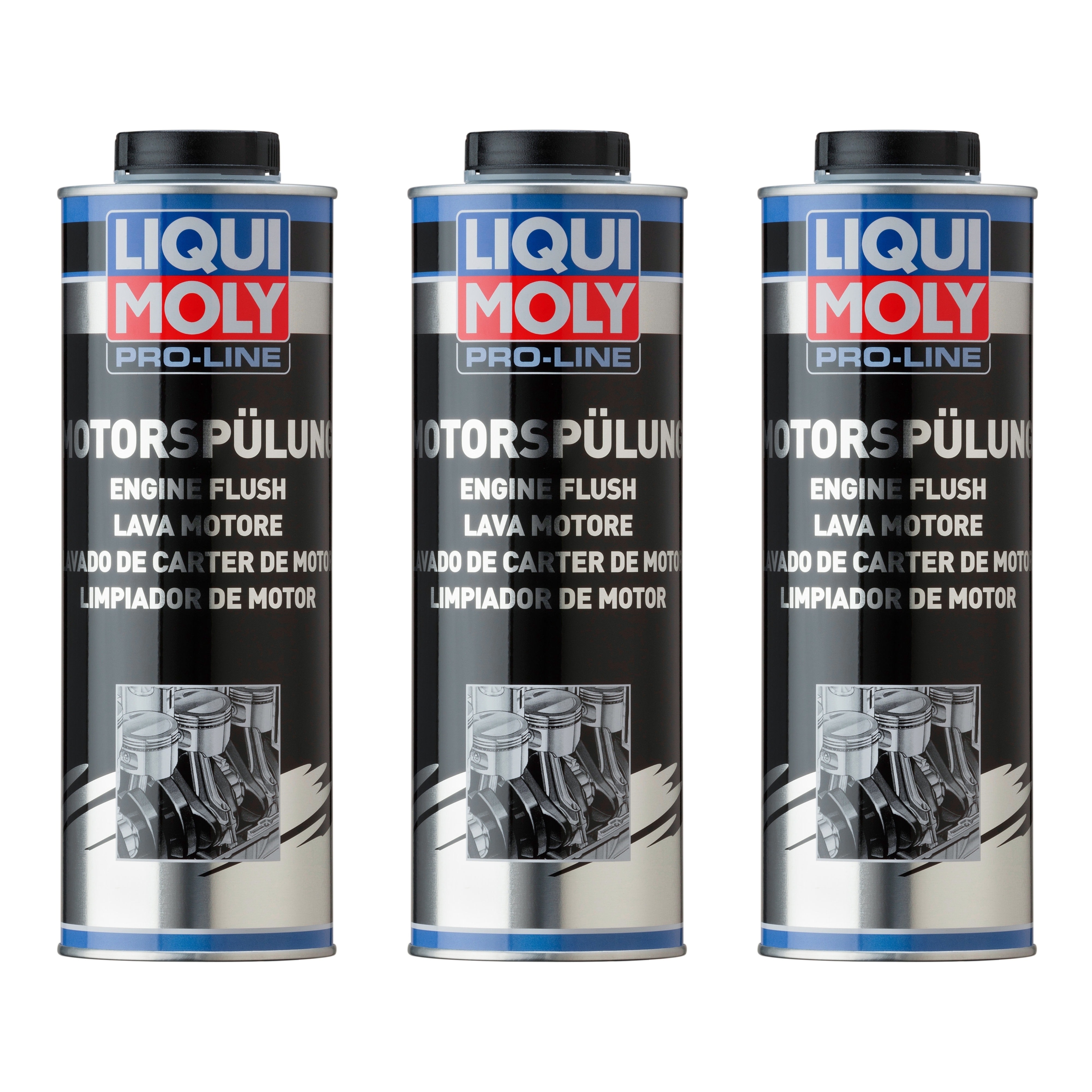 Liqui Moly 3x LM49028 1l Pro-Line Motorspülung 2425