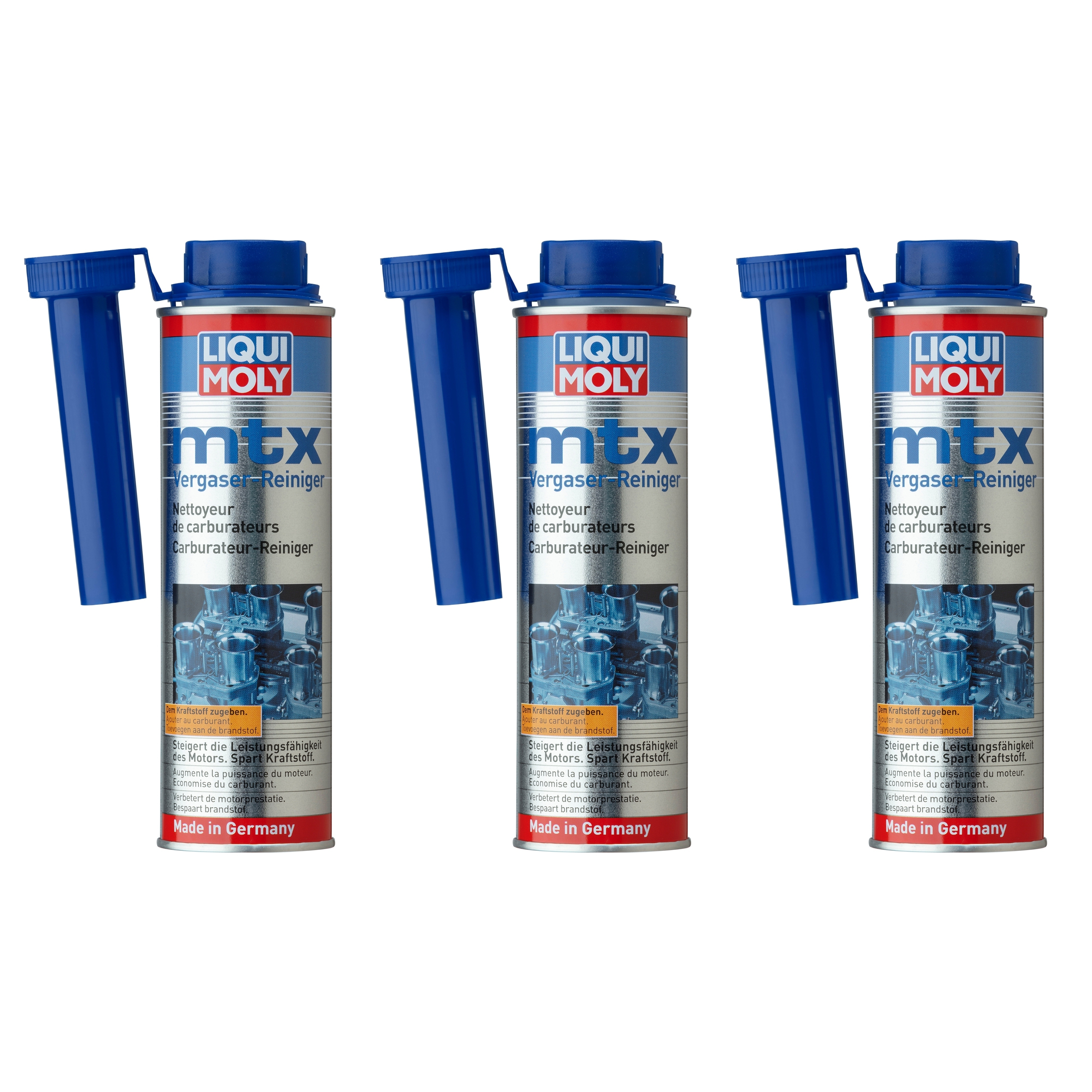 Liqui Moly 3x LM49044 300ml mtx Vergaser-Reiniger 5100