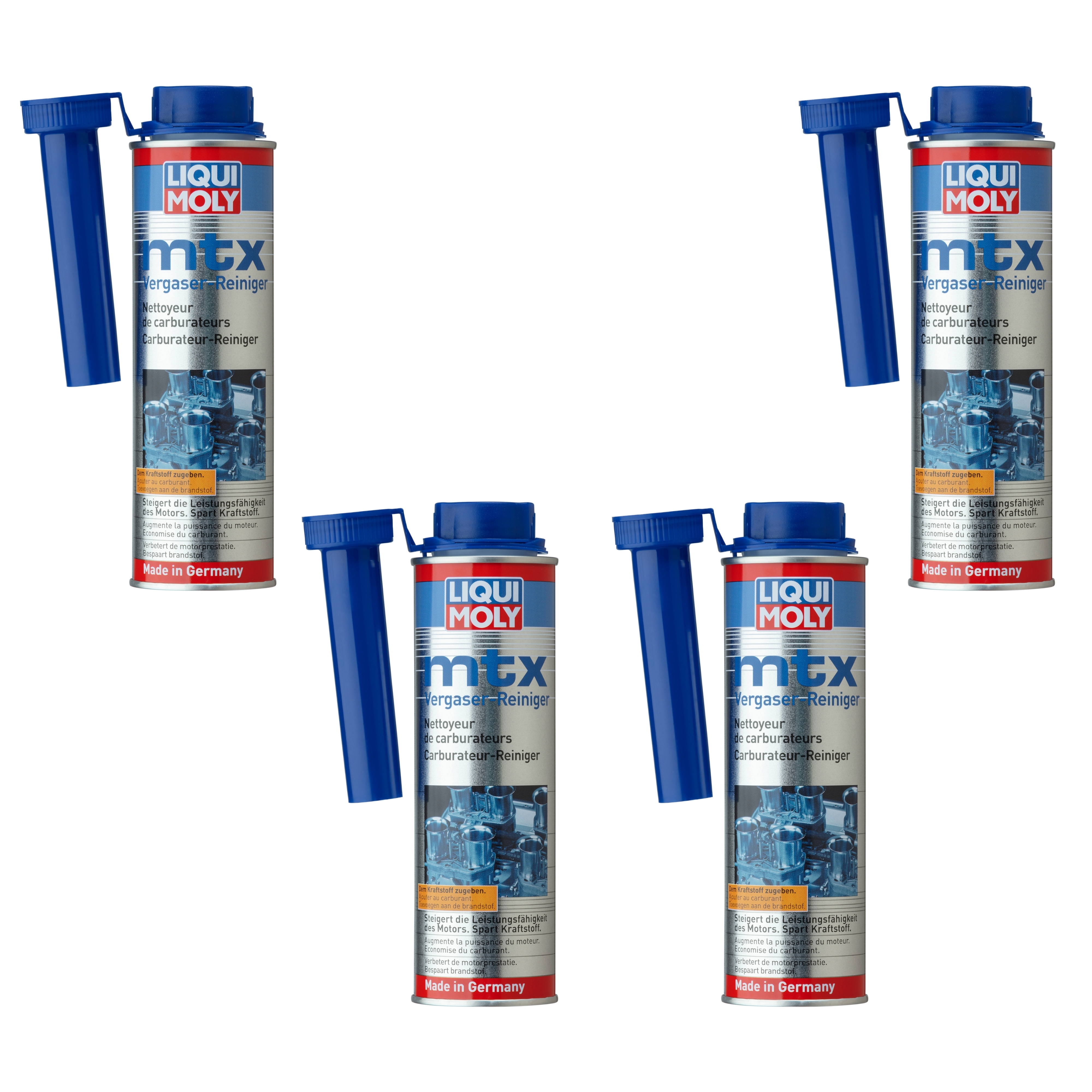 Liqui Moly 4x LM49045 300ml mtx Vergaser-Reiniger 5100