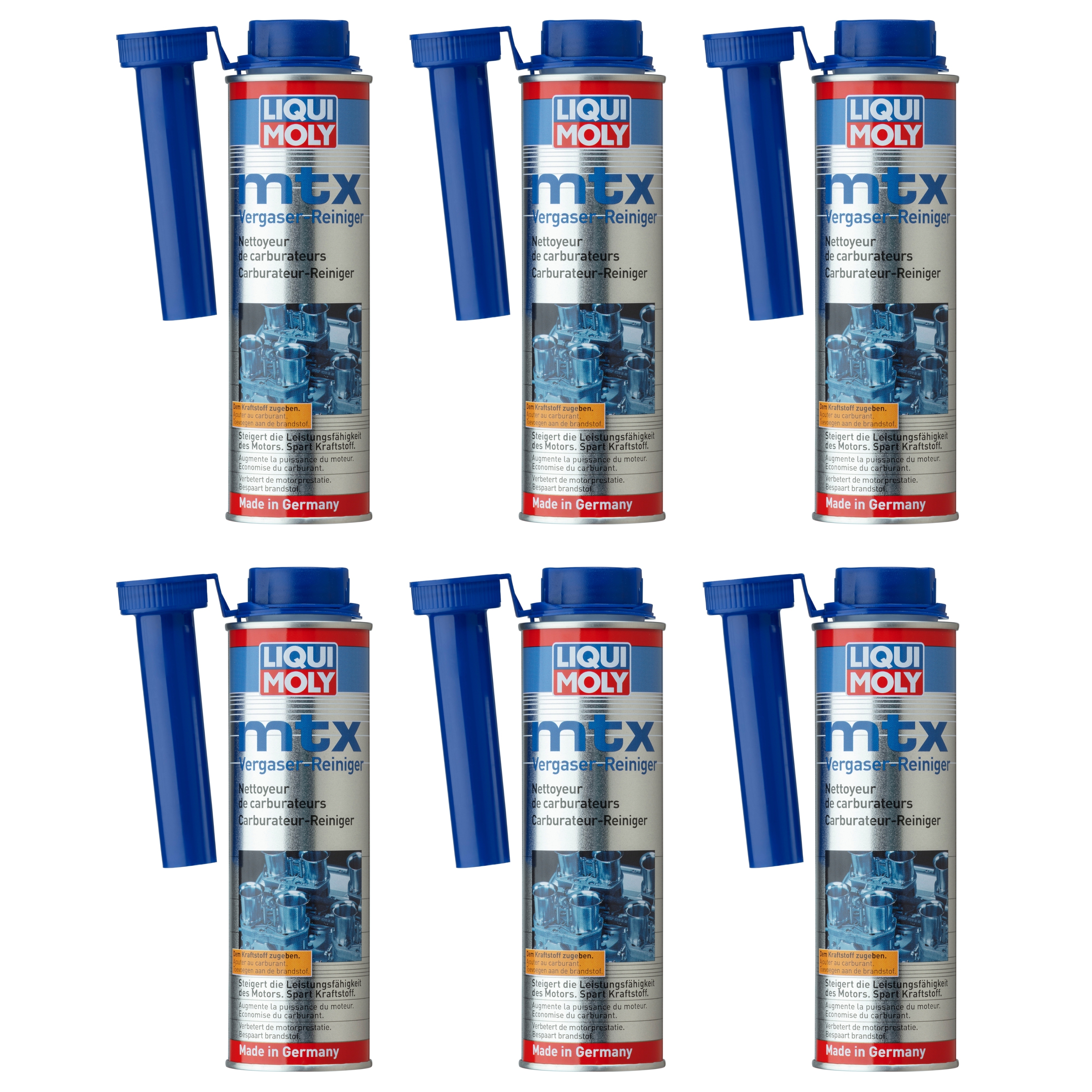 Liqui Moly 6x LM49046 300ml mtx Vergaser-Reiniger 5100