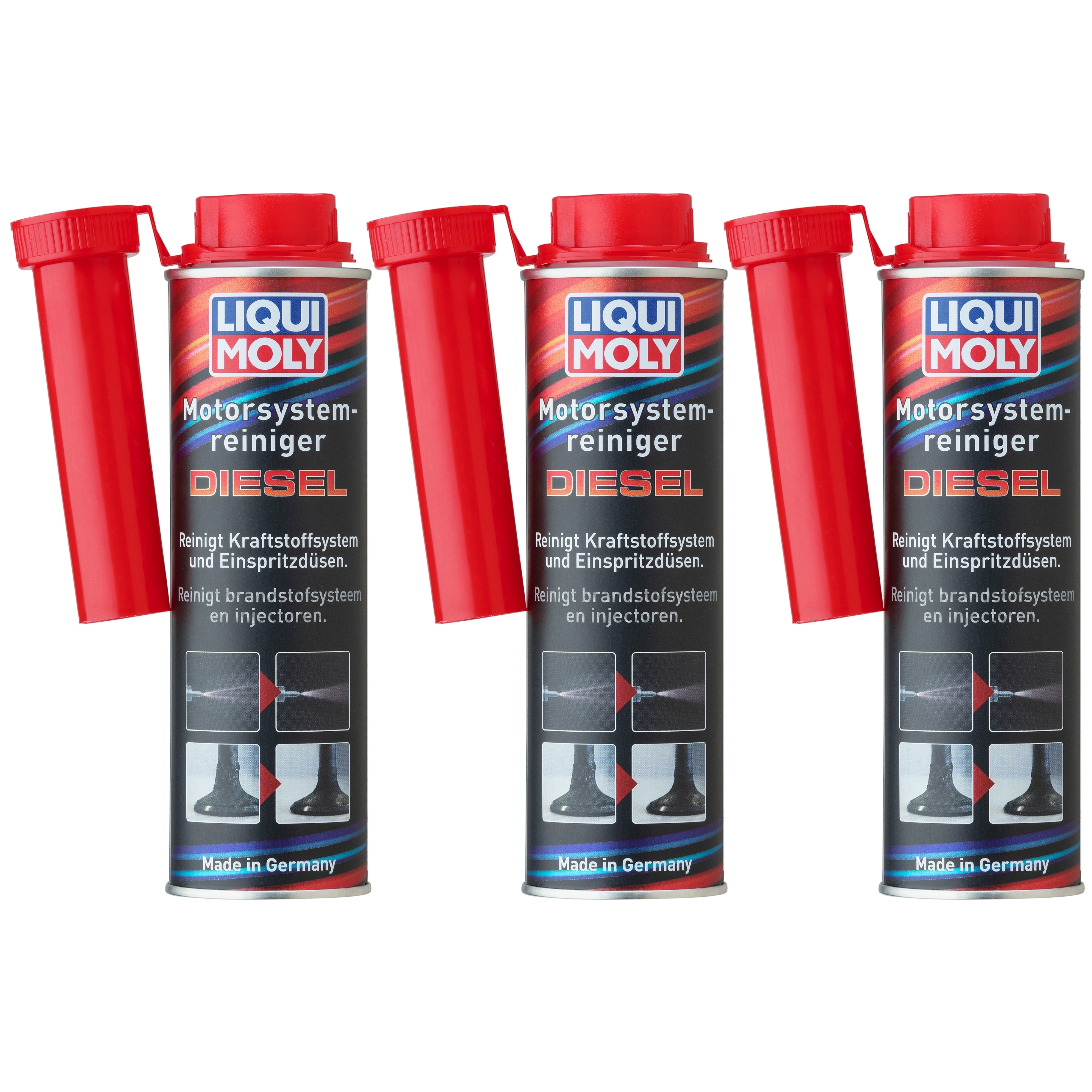 Liqui Moly 3x LM49048 300ml Motor System Reiniger Diesel 5128