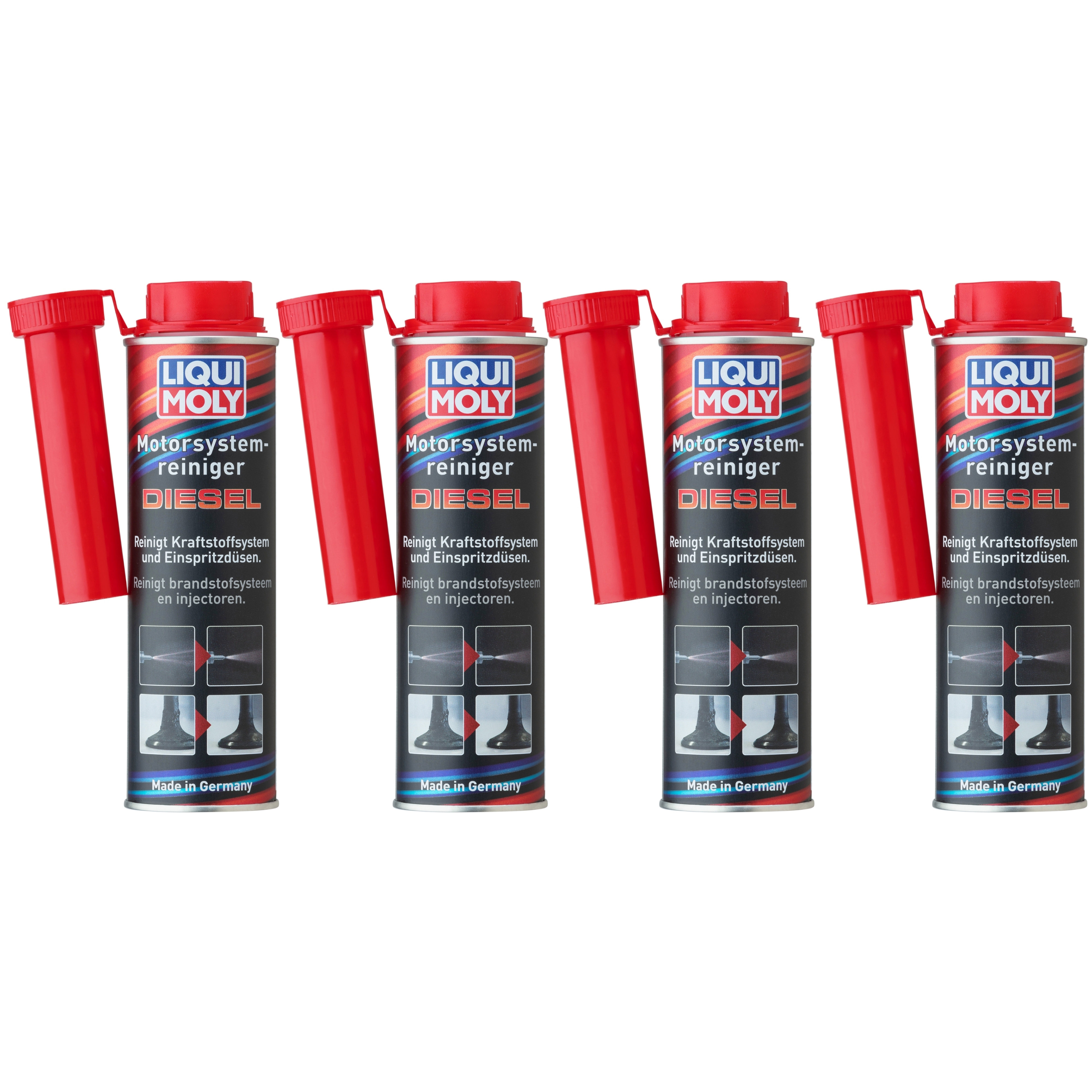 Liqui Moly 4x LM49049 300ml Motor System Reiniger Diesel 5128