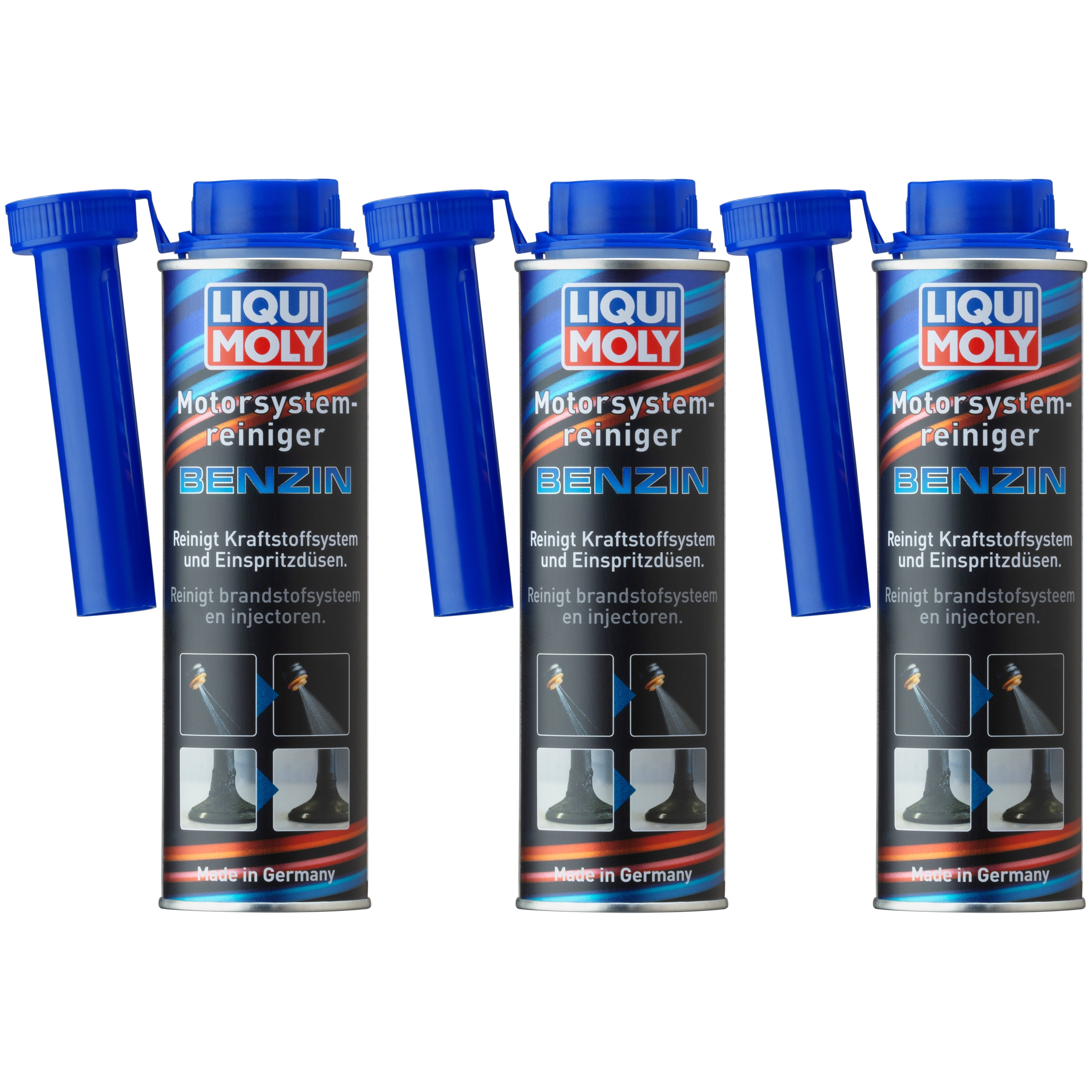 Liqui Moly 3x LM49053 300ml Motor System Reiniger Benzin 5129