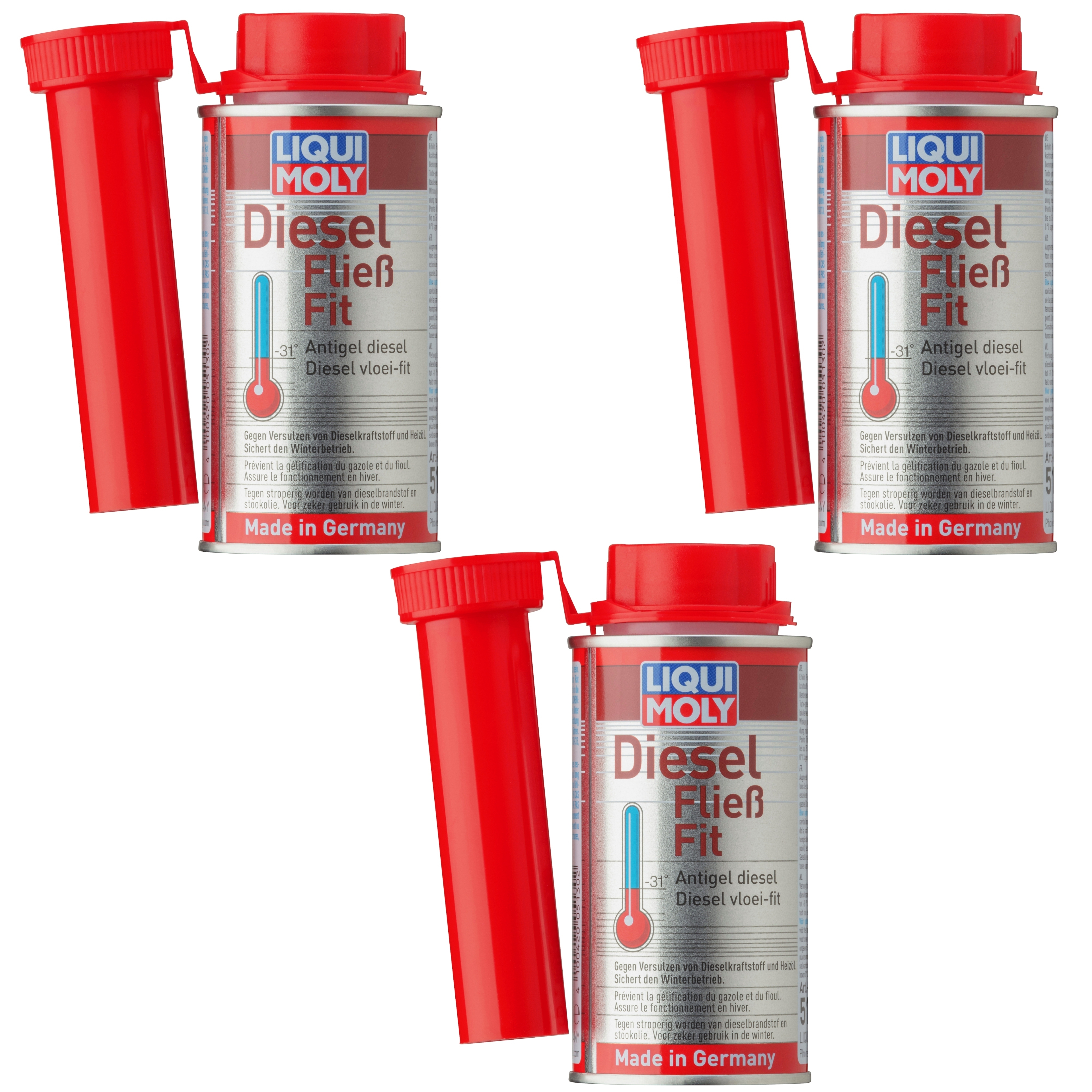 Liqui Moly 3x LM49058 Diesel fließ-fit 5130