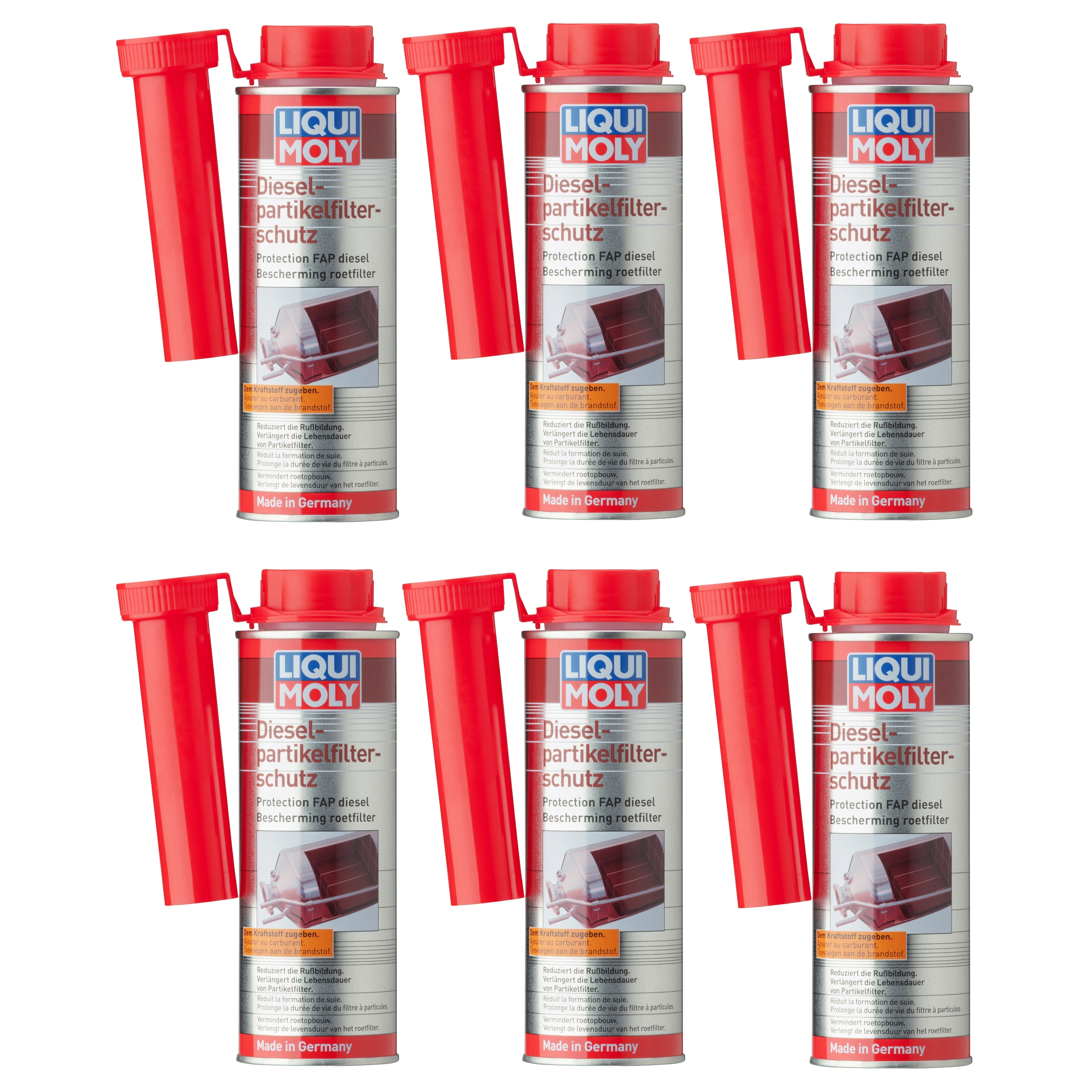 Liqui Moly 6x LM49059 250ml Diesel Partikelfilter Schutz 5148