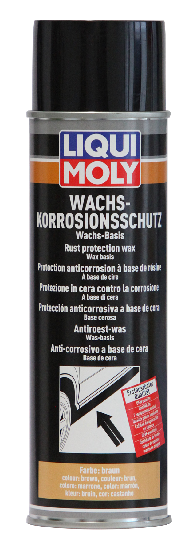 Liqui Moly 1x LM6103 500ml Wachskorrosionsschutz braun Spray