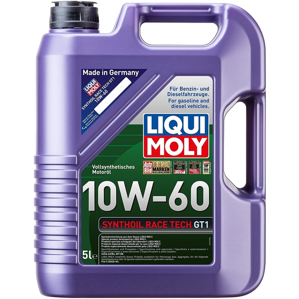 Liqui Moly 1x 1391 Synthoil Race tech GT1 10W-60 5L Getriebeöl Motoröl Öl Vollsy