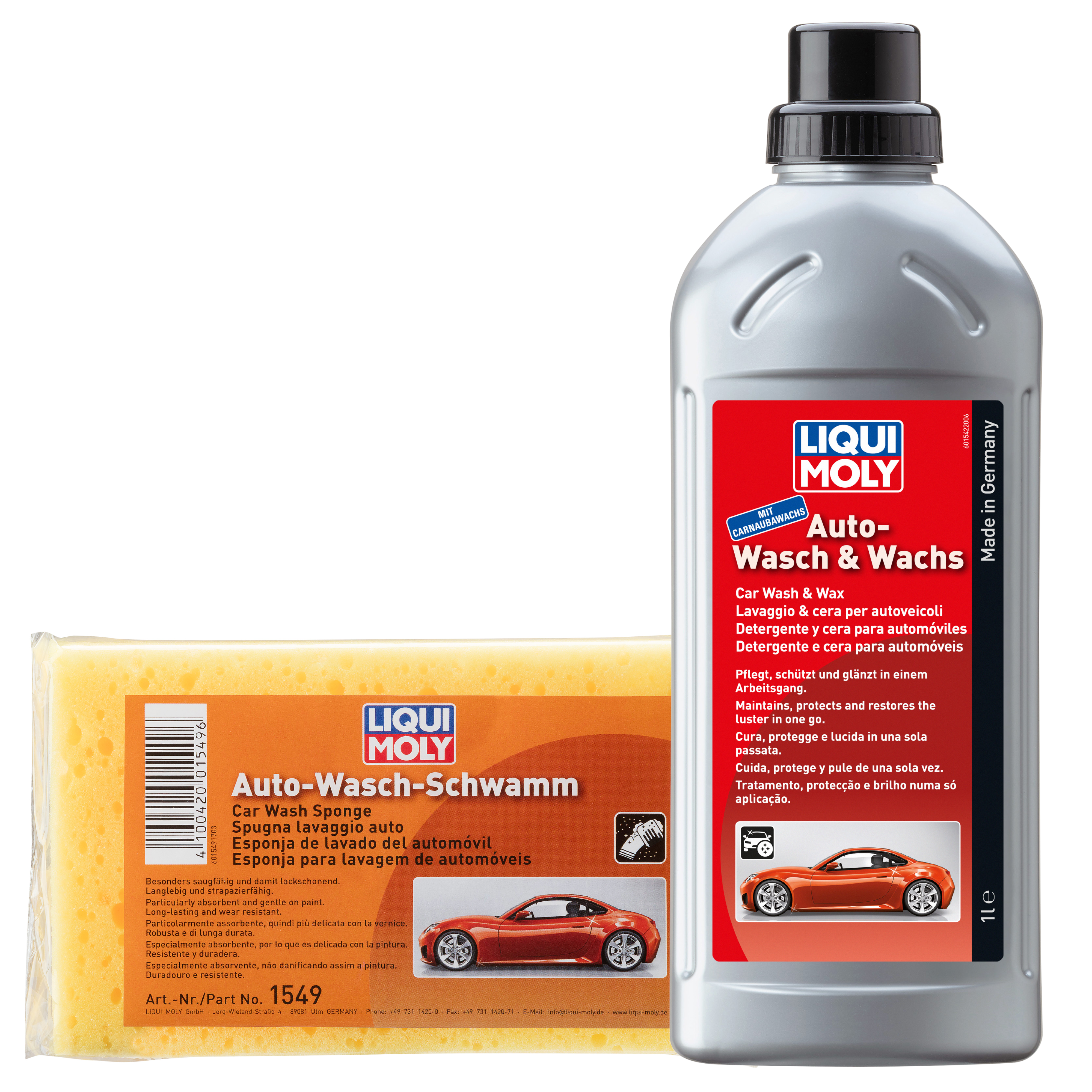 Liqui Moly 1x LM49154 1l Auto Wasch Paket Set 1542,1549