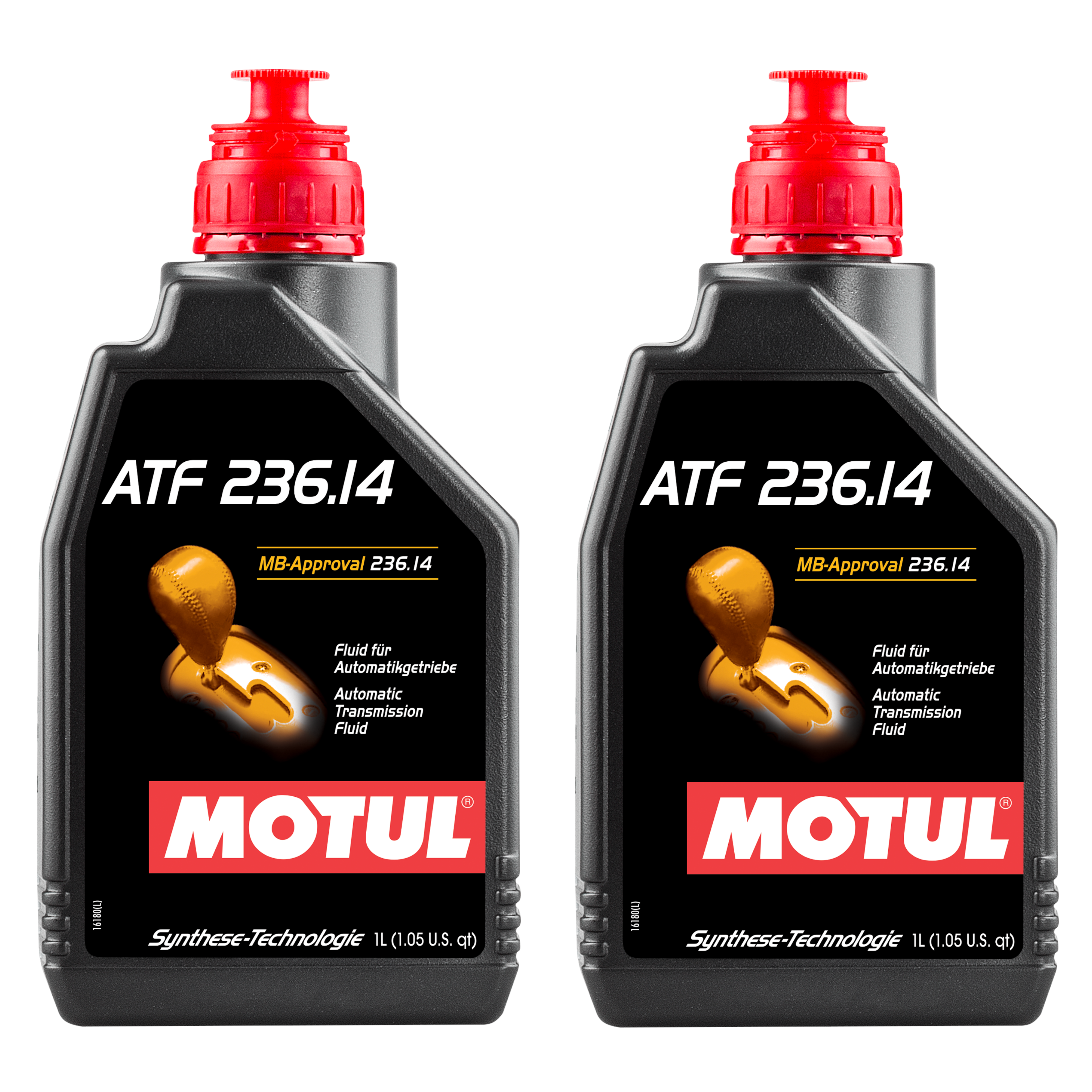 MOTUL Getriebe ATF 236.14 Vollsynthetisches Automatikgetriebeöl Motorenöl 2x1L