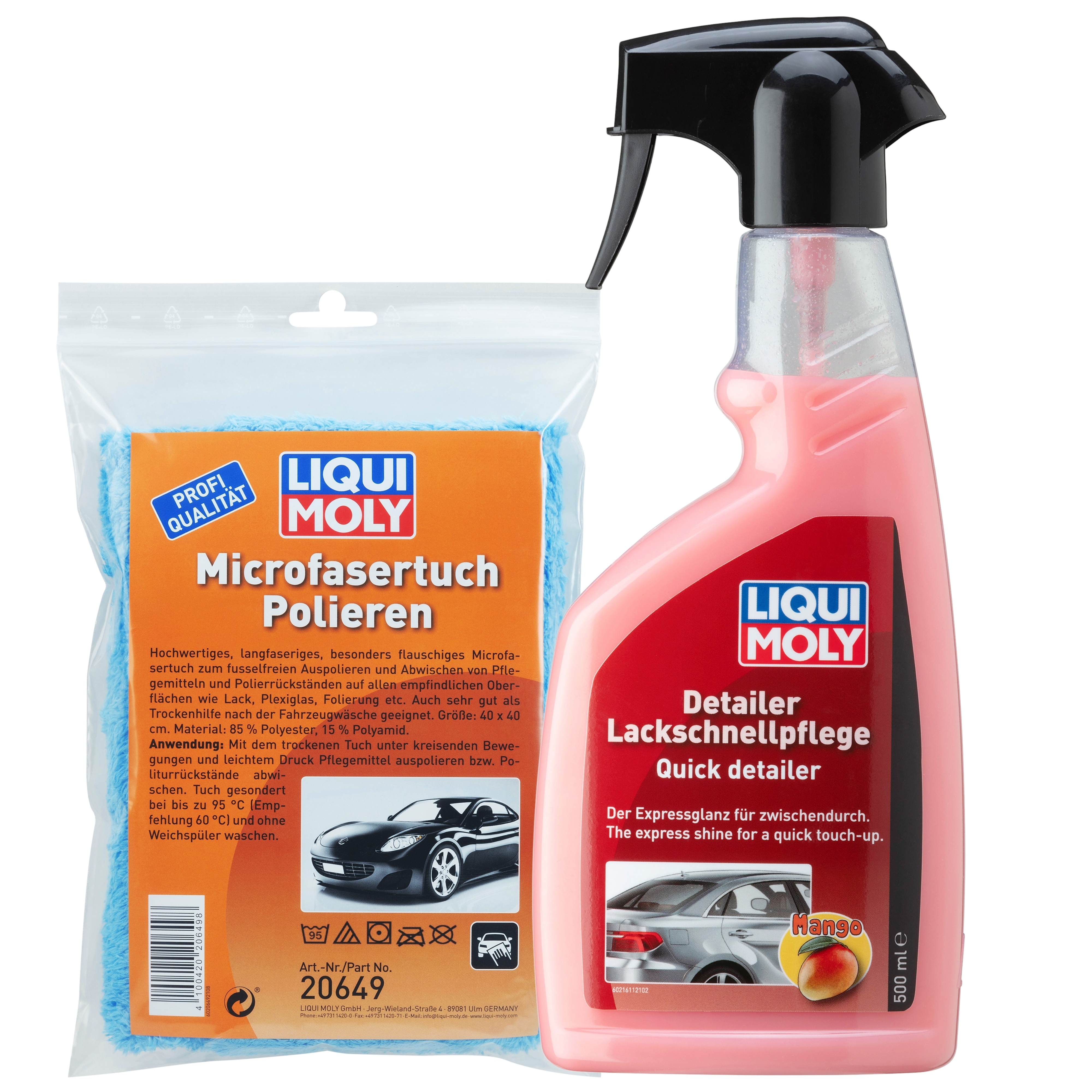 Liqui Moly 1x LM49174 Detailer Lack Paket 21611,20649