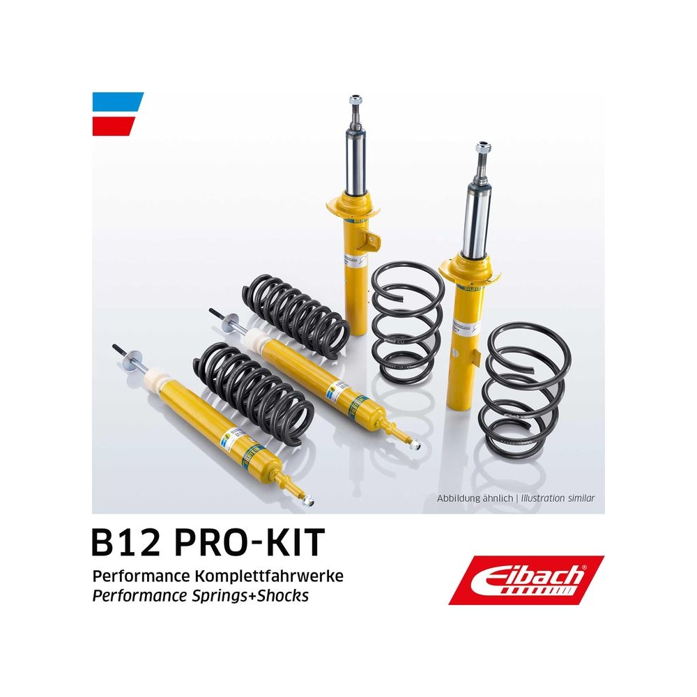 Fahrwerkssatz, Federn/Dämpfer EIBACH E90-65-011-05-22 EIBACH B12 Pro-Kit für