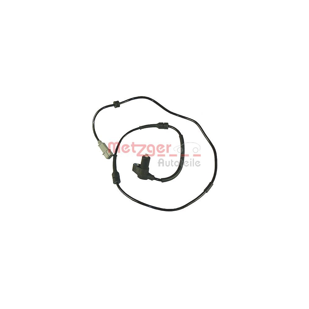 Sensor, Raddrehzahl METZGER 0900107 für TALBOT CITROËN/PEUGEOT, Vorderachse