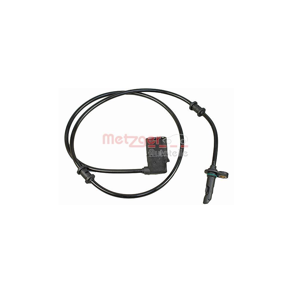 Sensor, Raddrehzahl METZGER 0900117 ORIGINAL ERSATZTEIL GREENPARTS für