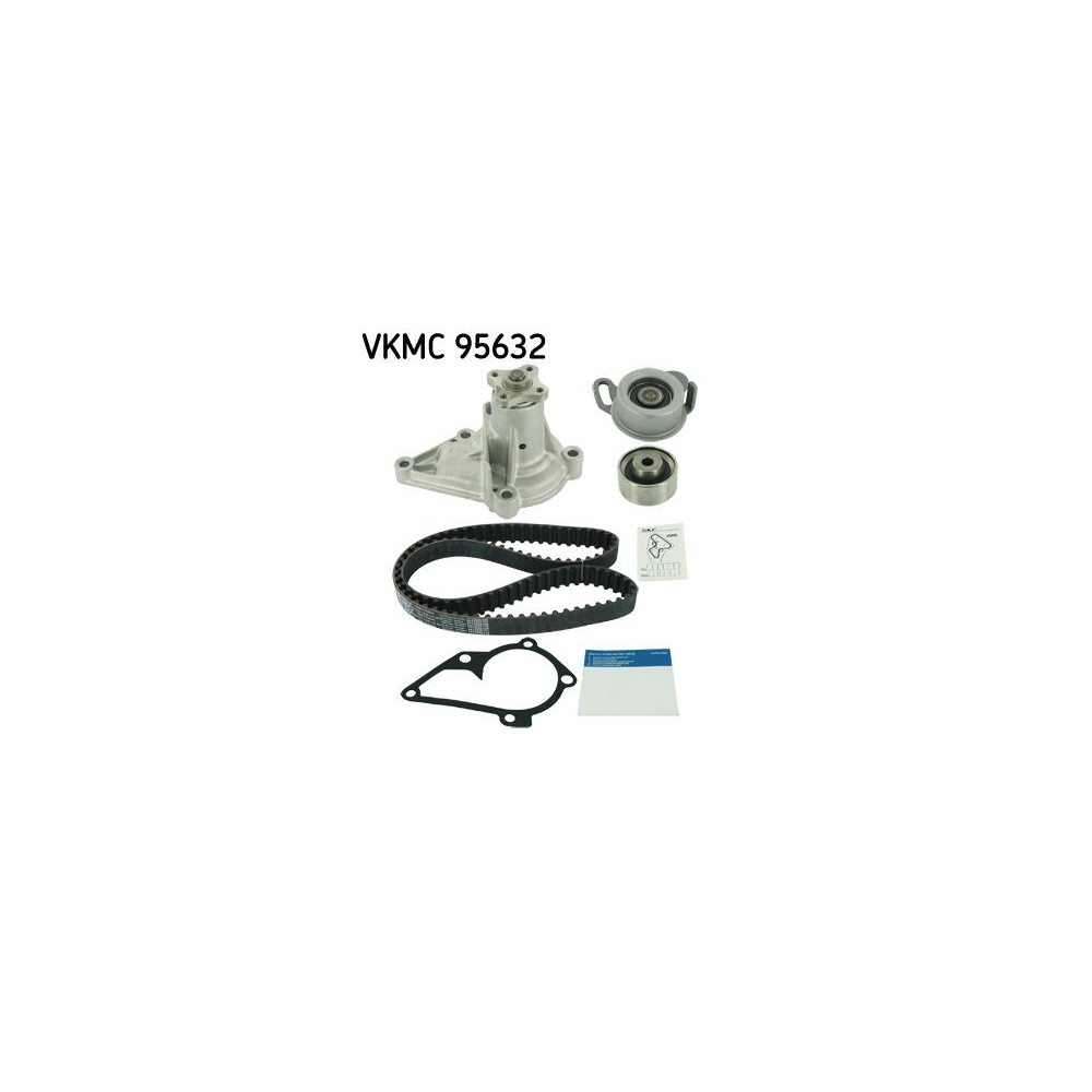 Wasserpumpe + Zahnriemensatz SKF VKMC 95632 für HYUNDAI KIA