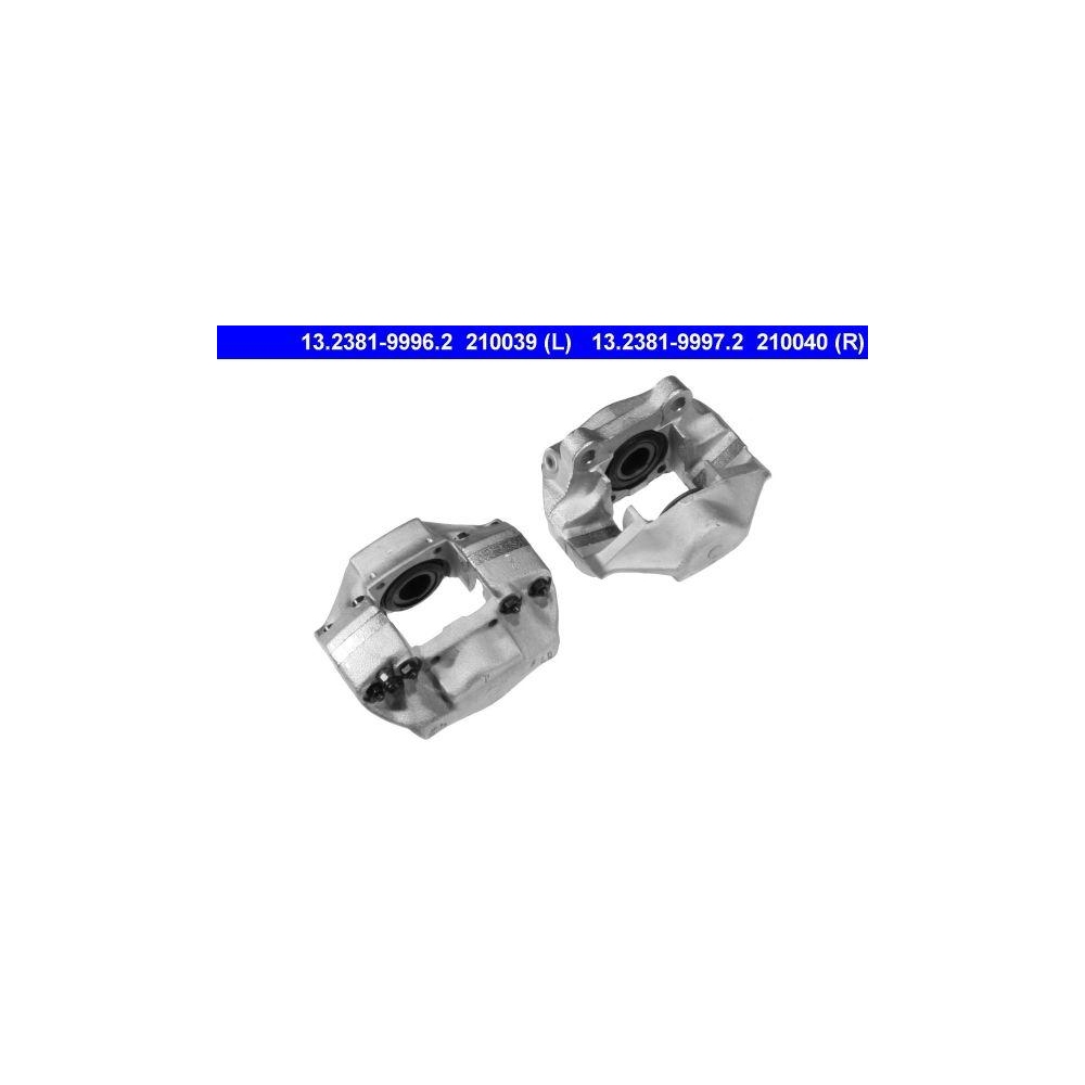 Bremssattel ATE 13.2381-9997.2 für PORSCHE, Hinterachse rechts