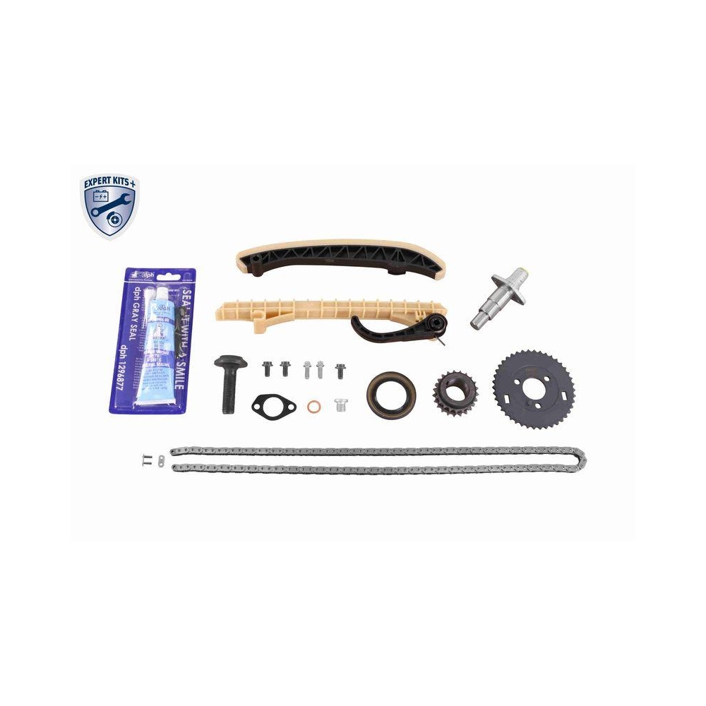 Steuerkettensatz VAICO V30-10014 EXPERT KITS + für MERCEDES-BENZ, motorseitig