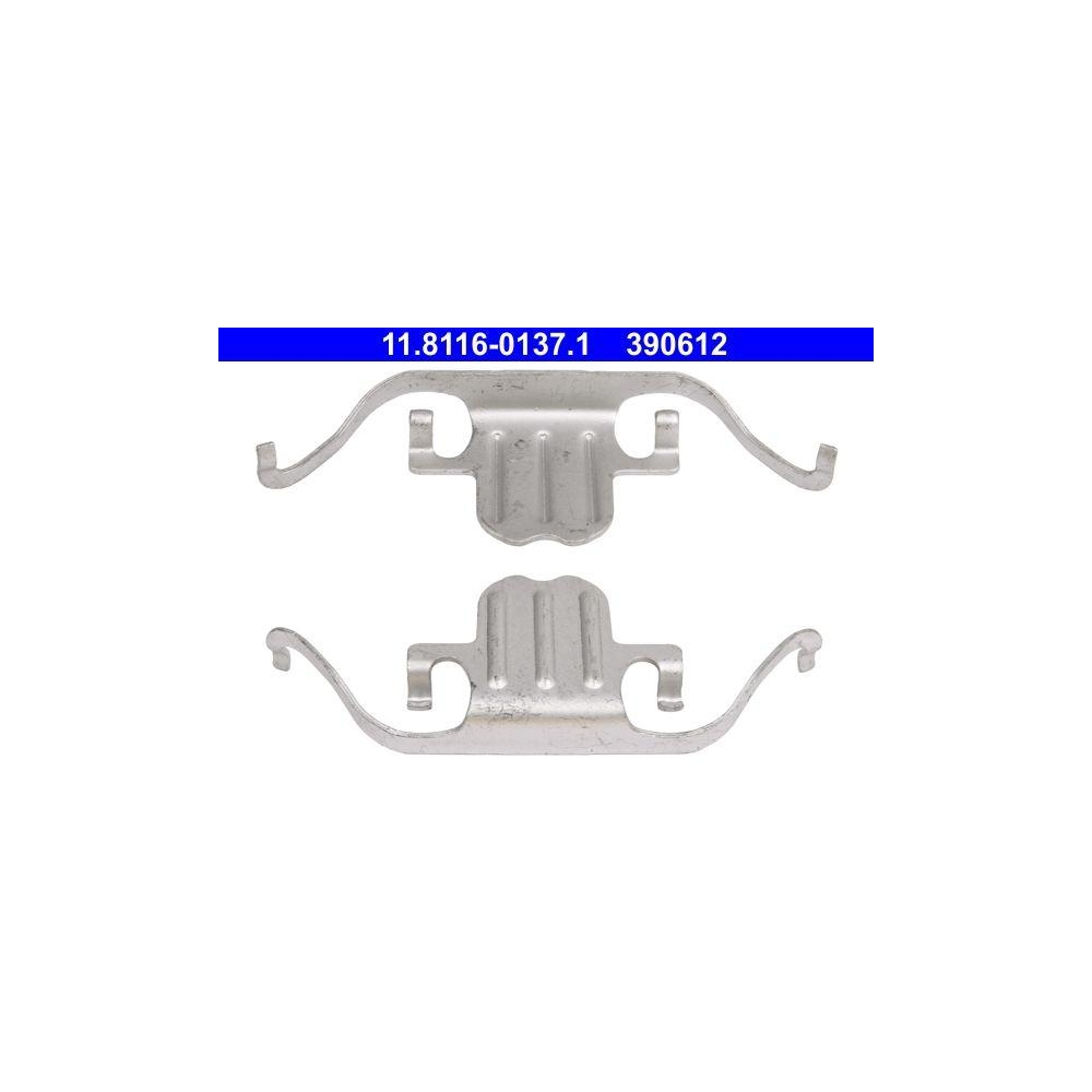 Feder, Bremssattel ATE 11.8116-0137.1 für BMW, Vorderachse