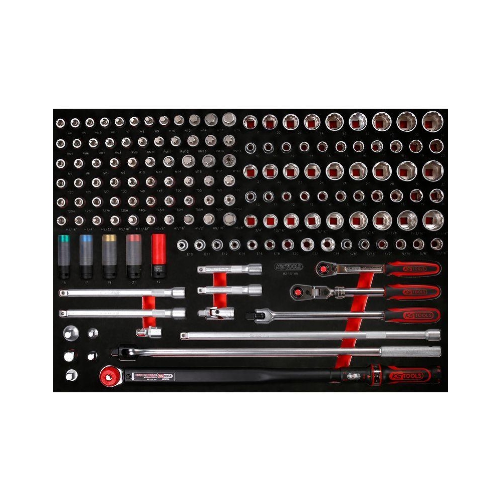 Steckschlüsselsatz KS TOOLS 821.0149 für