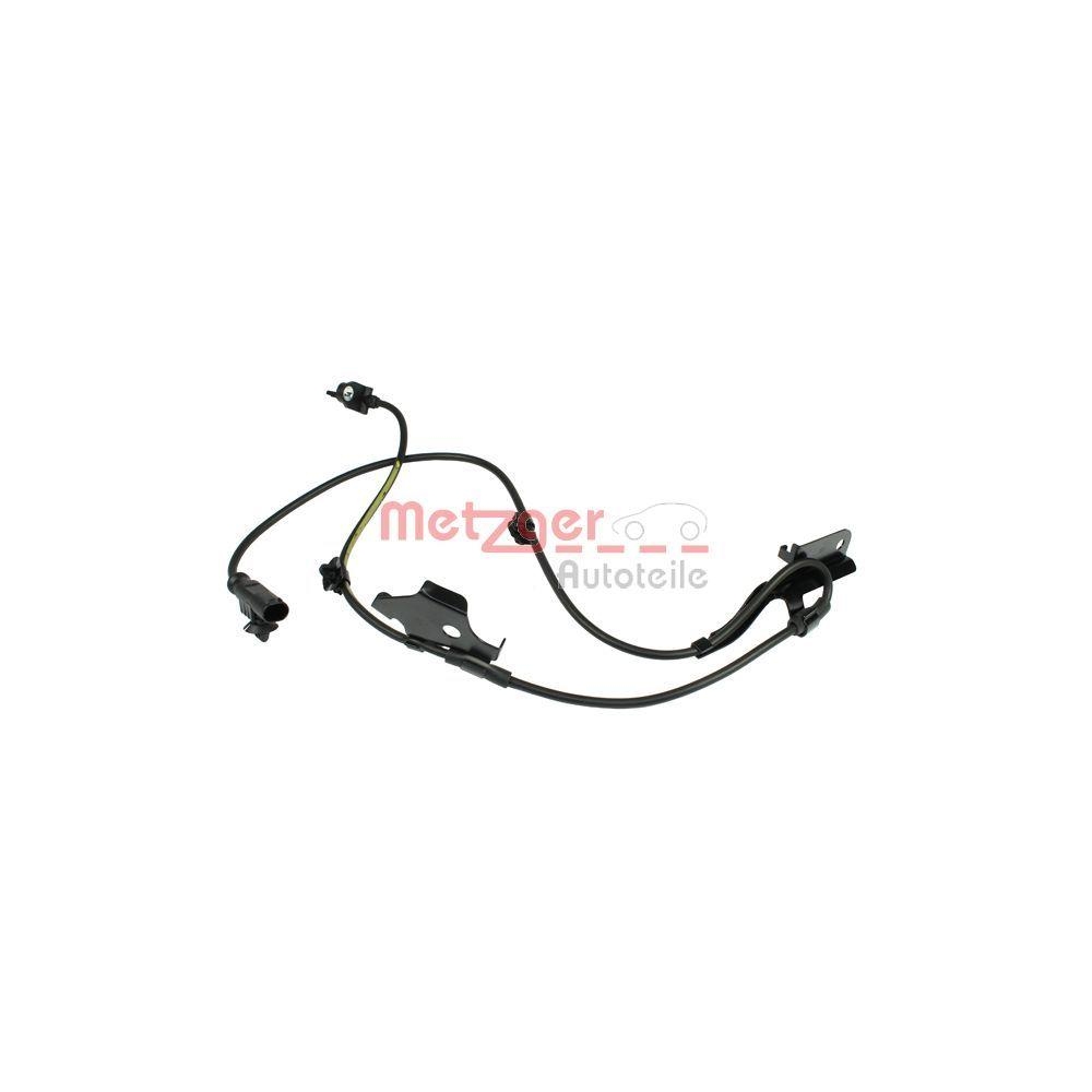 Sensor, Raddrehzahl METZGER 0900143 GREENPARTS f&uuml;r TOYOTA, Vorderachse rechts