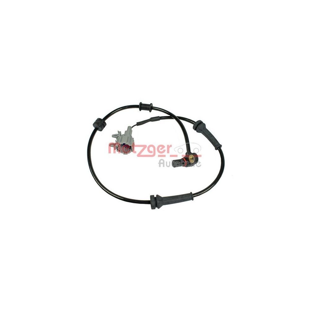 Sensor, Raddrehzahl METZGER 0900148 für NISSAN, Vorderachse