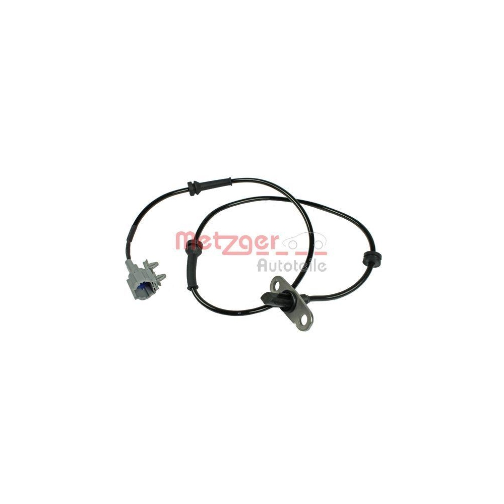 Sensor, Raddrehzahl METZGER 0900149 für NISSAN, Hinterachse rechts