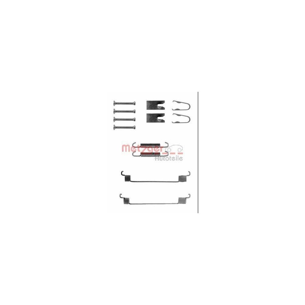 Zubeh&ouml;rsatz, Bremsbacken METZGER 105-0794 f&uuml;r FORD, Hinterachse