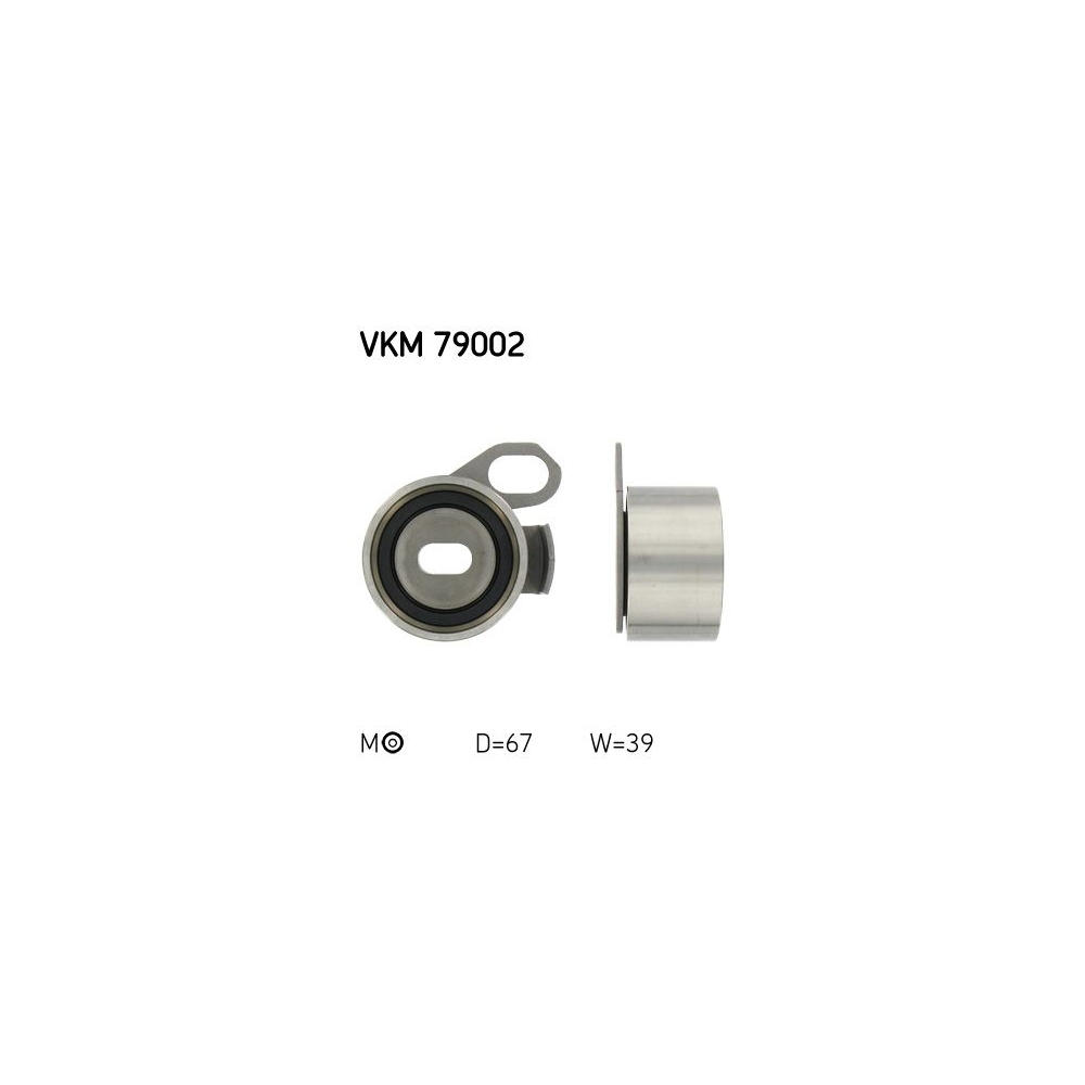 Spannrolle, Zahnriemen SKF VKM 79002 für ISUZU OPEL VAUXHALL GENERAL MOTORS