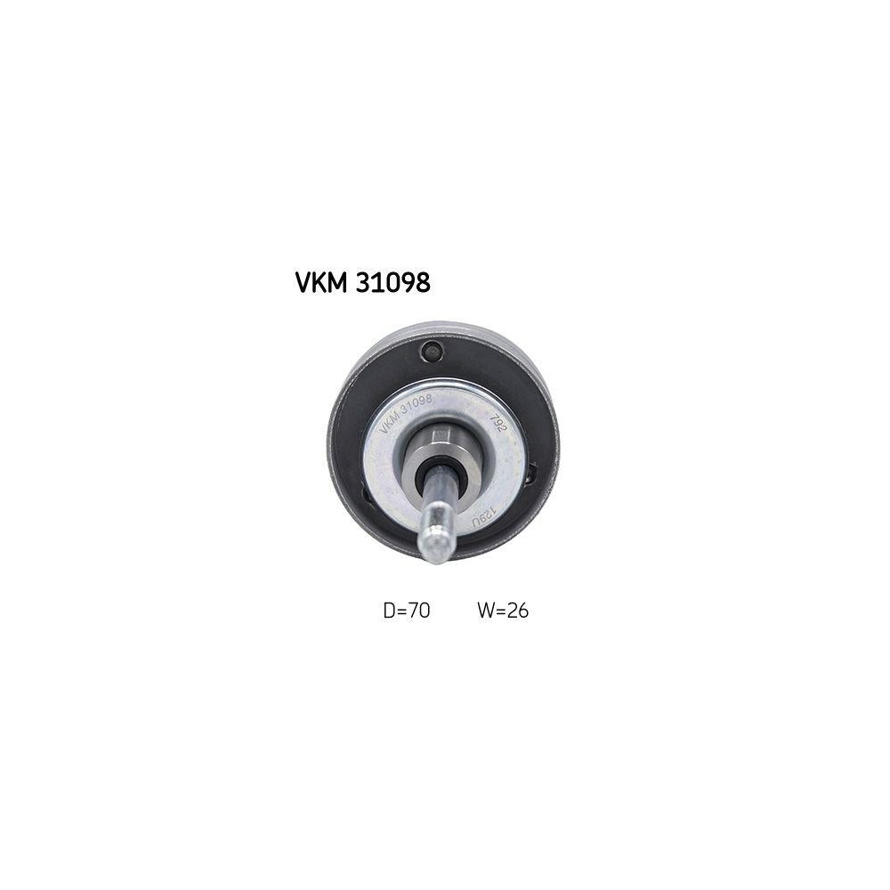 Umlenk-/Führungsrolle, Keilrippenriemen SKF VKM 31098 für AUDI SEAT SKODA VW