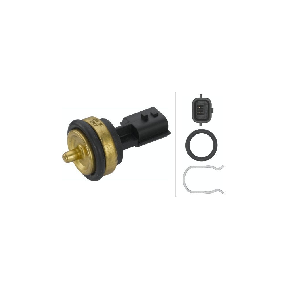 Sensor, Kühlmitteltemperatur HELLA 6PT 013 113-221 für NISSAN OPEL RENAULT DACIA