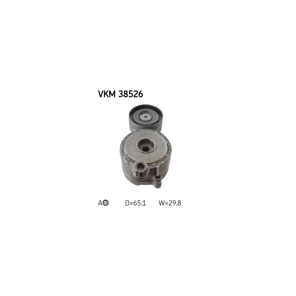 Spannrolle, Keilrippenriemen SKF VKM 38526 für MERCEDES-BENZ, rechts, unten