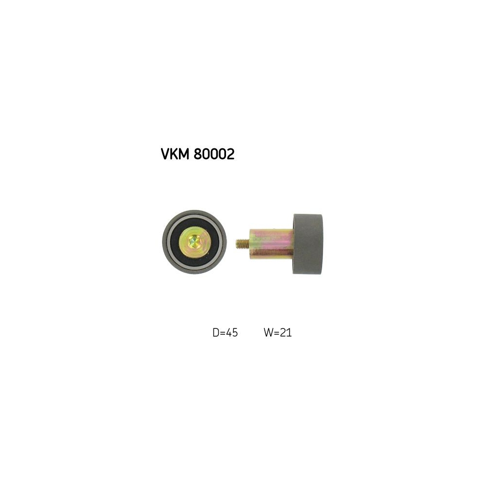 Umlenk-/Führungsrolle, Zahnriemen SKF VKM 80002 für DAEWOO