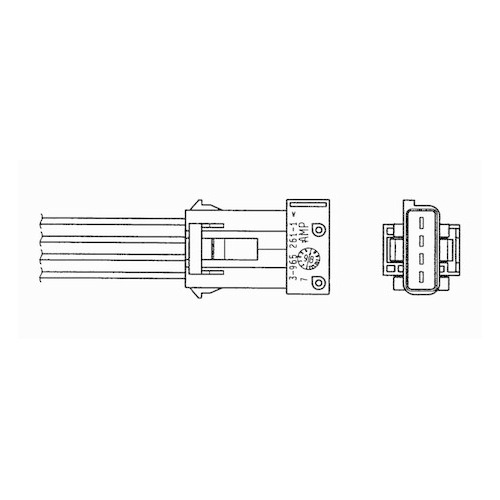 Lambdasonde NGK 1816 für CITROËN PEUGEOT CITROËN/PEUGEOT, vorne