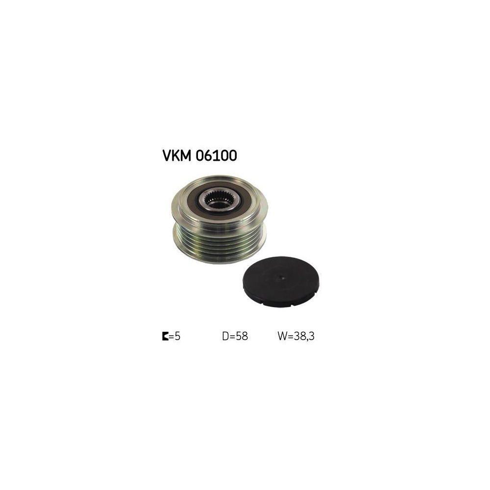 Generatorfreilauf SKF VKM 06100 für TOYOTA