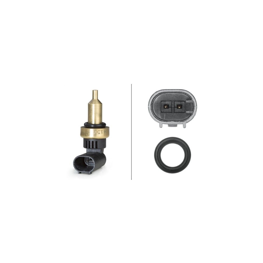 Sensor, Kühlmitteltemperatur HELLA 6PT 358 058-191 für MERCEDES-BENZ