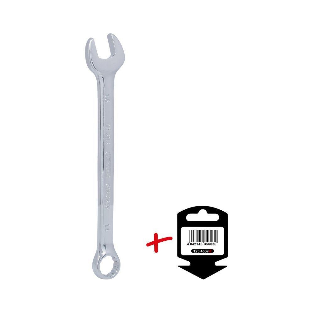 Ring-/Gabelschlüssel KS TOOLS 518.0616-E für