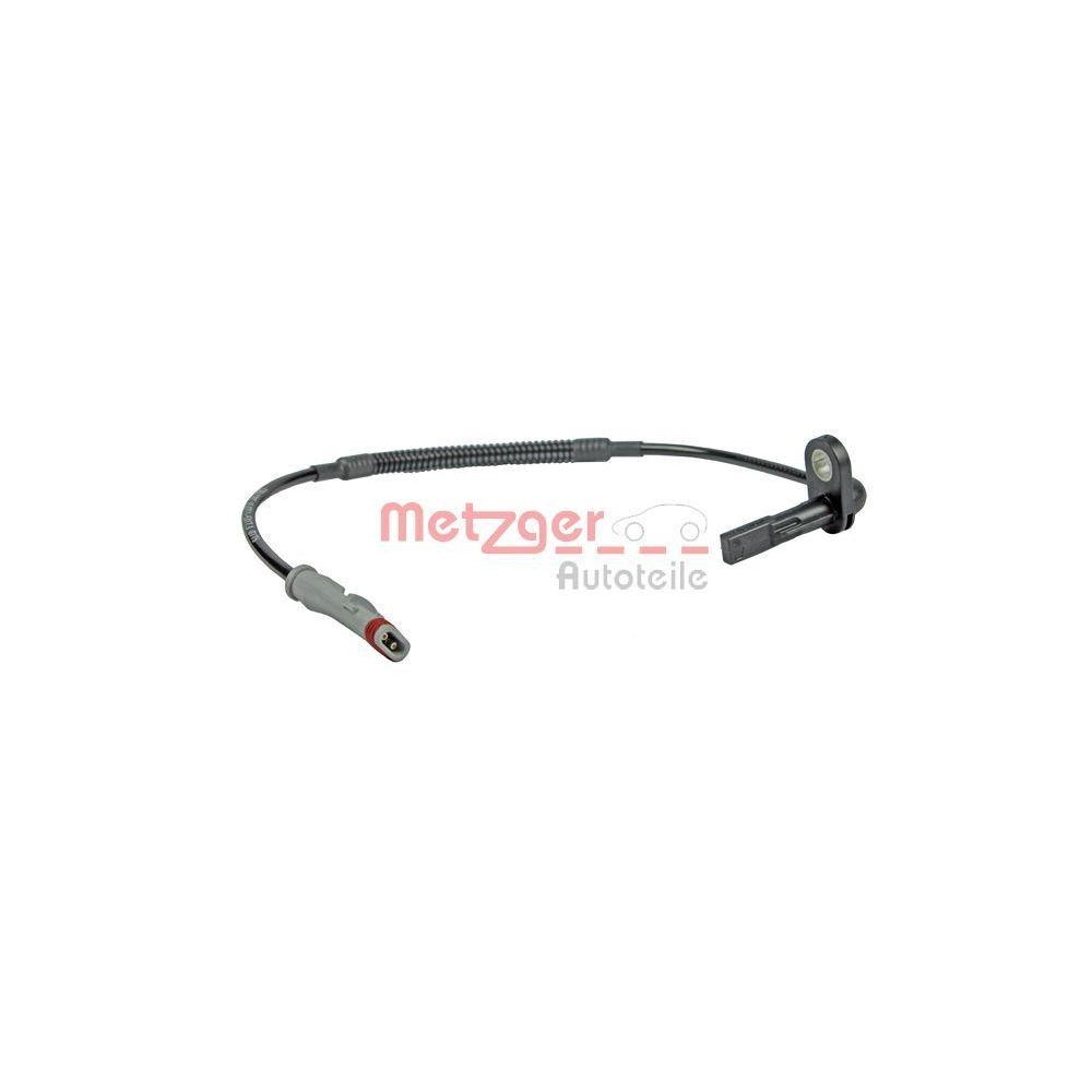 Sensor, Raddrehzahl METZGER 0900188 ORIGINAL ERSATZTEIL für OPEL, Vorderachse