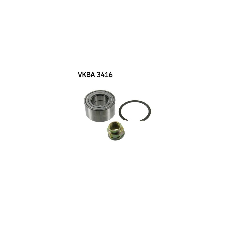 Radlagersatz SKF VKBA 3416 für ALFA ROMEO FIAT LANCIA NISSAN, Vorderachse