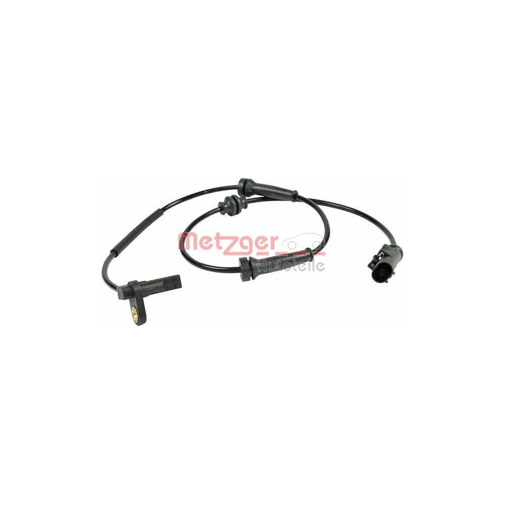 Sensor, Raddrehzahl METZGER 0900199 für FIAT, Vorderachse