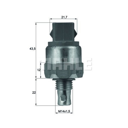 Temperaturschalter, Kühlerlüfter MAHLE TSW 46 für VAG