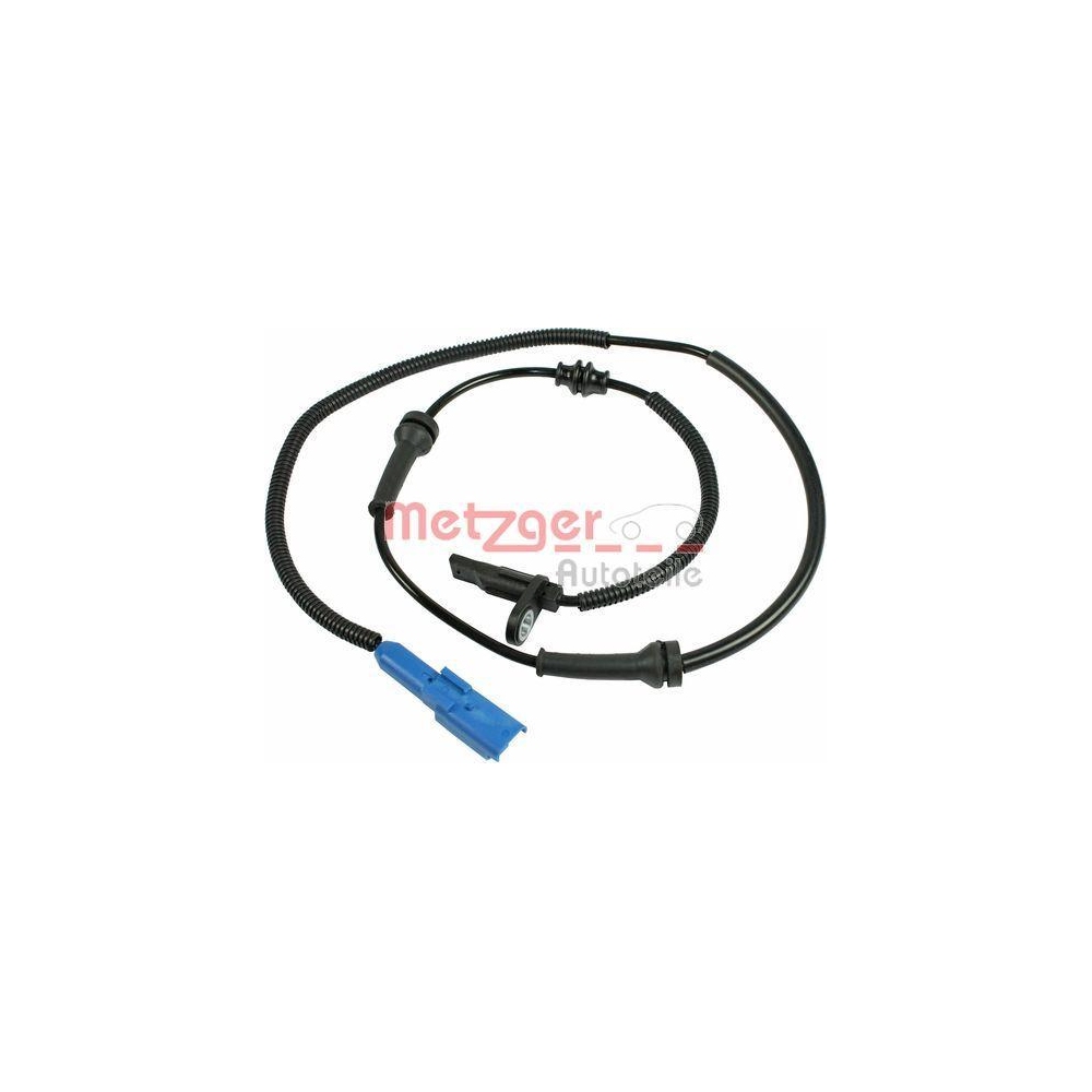 Sensor, Raddrehzahl METZGER 0900206 für CITROËN/PEUGEOT, Vorderachse