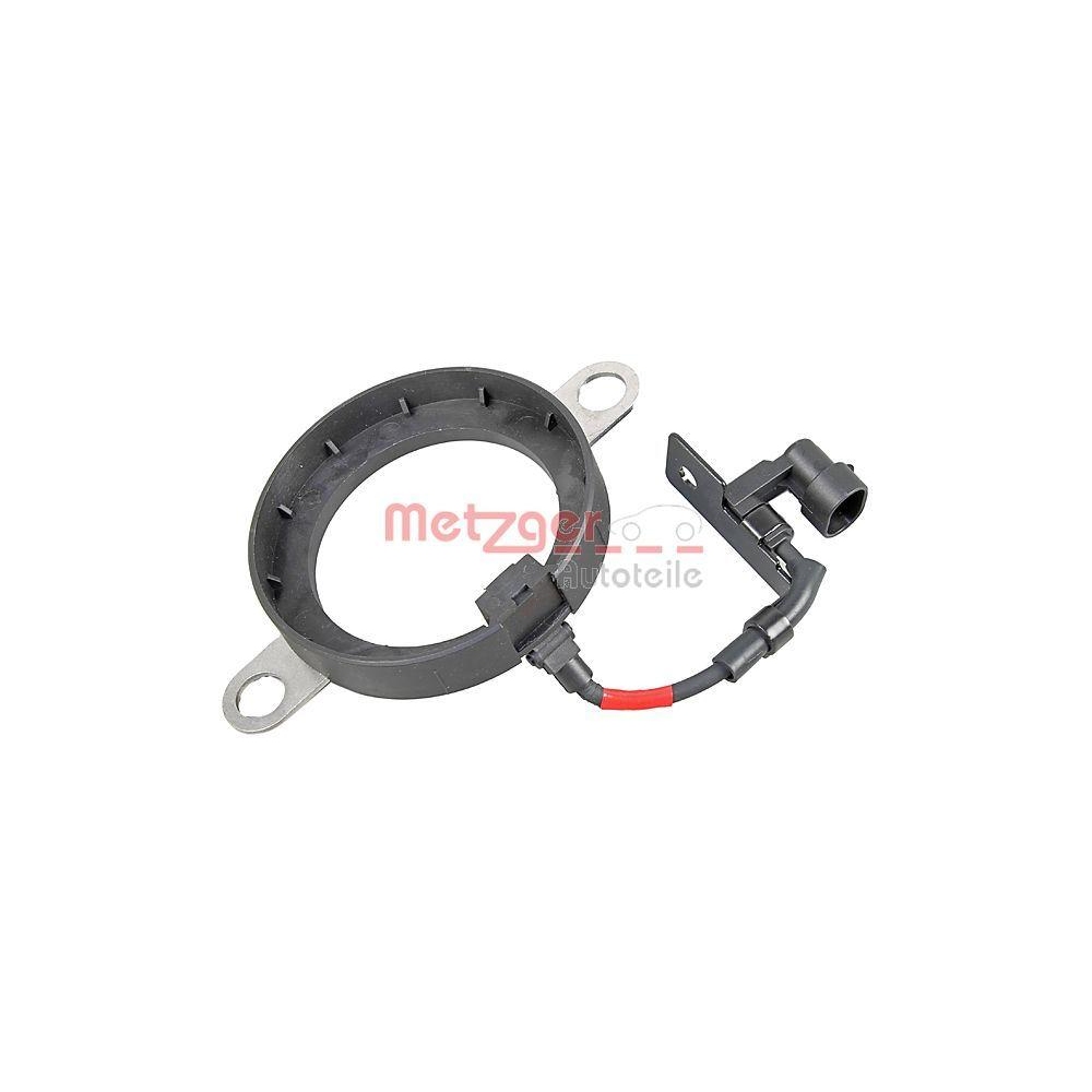 Sensor, Raddrehzahl METZGER 09001008 für HYUNDAI KIA, Hinterachse rechts