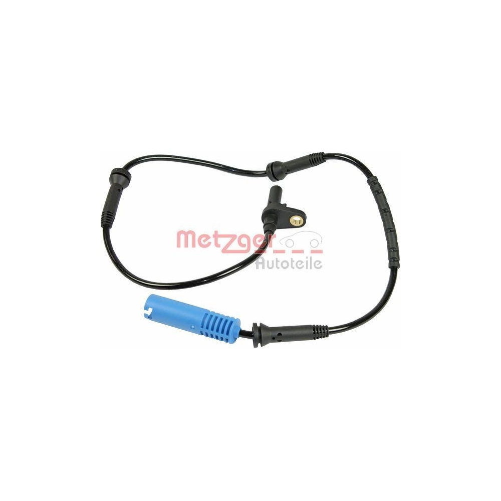 Sensor, Raddrehzahl METZGER 0900212 ORIGINAL ERSATZTEIL für BMW, Vorderachse