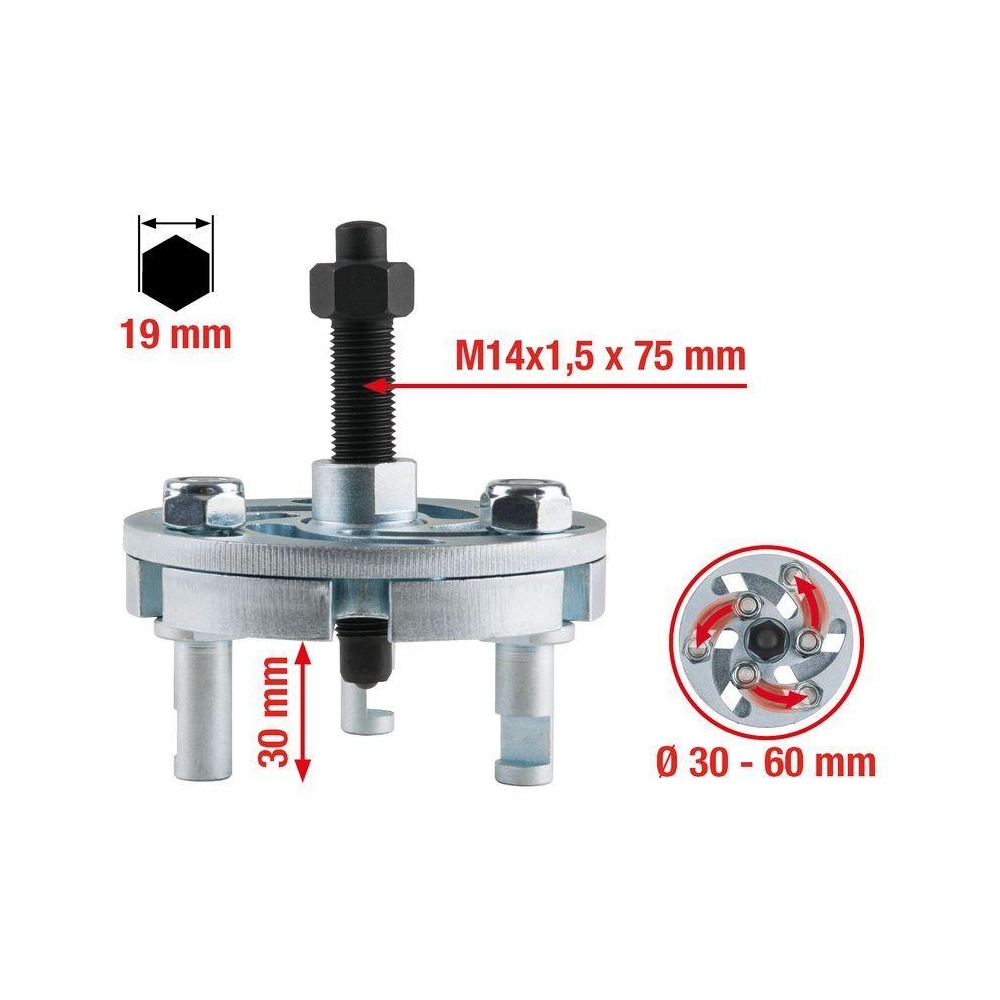 Abzieher, Riemenscheibe KS TOOLS 150.3194 für