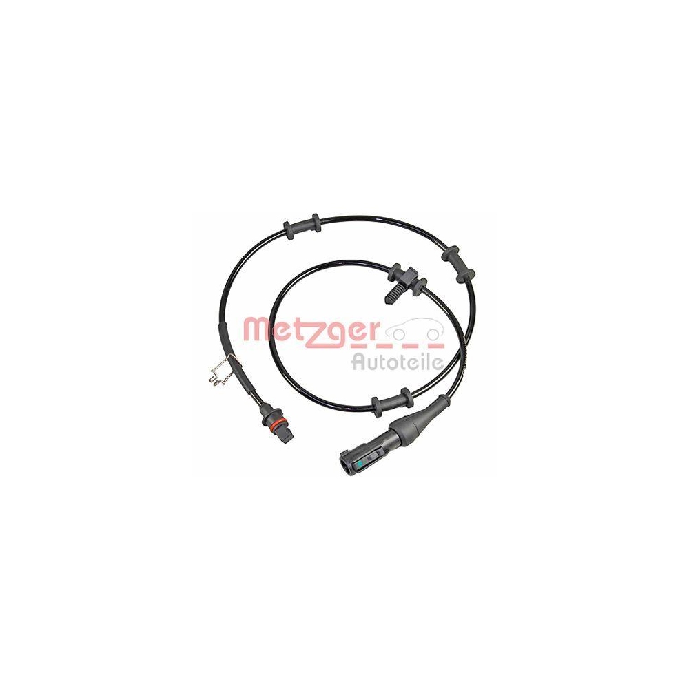 Sensor, Raddrehzahl METZGER 09001011 f&uuml;r JAGUAR, Vorderachse