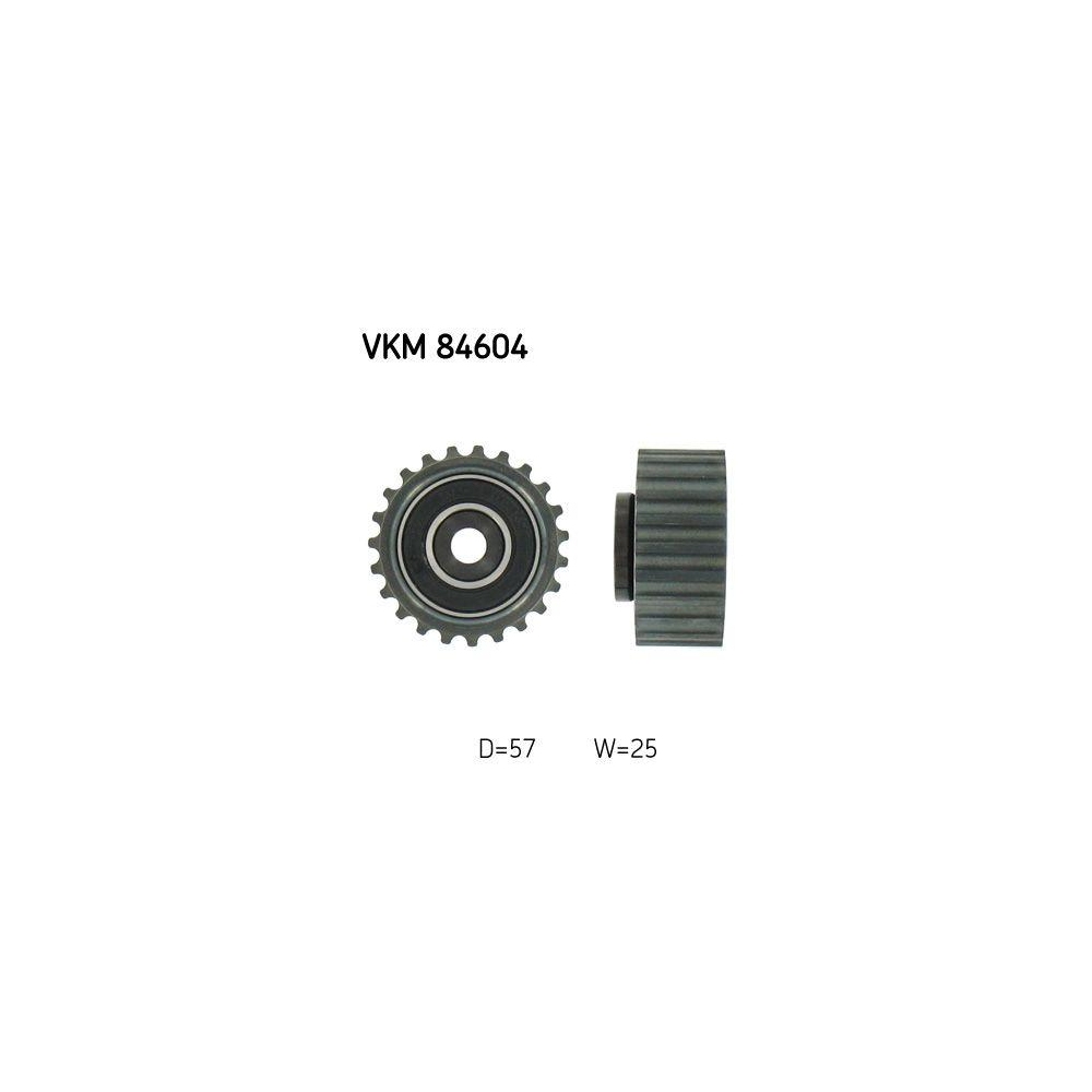 Umlenk-/Führungsrolle, Zahnriemen SKF VKM 84604 für MAZDA, oben