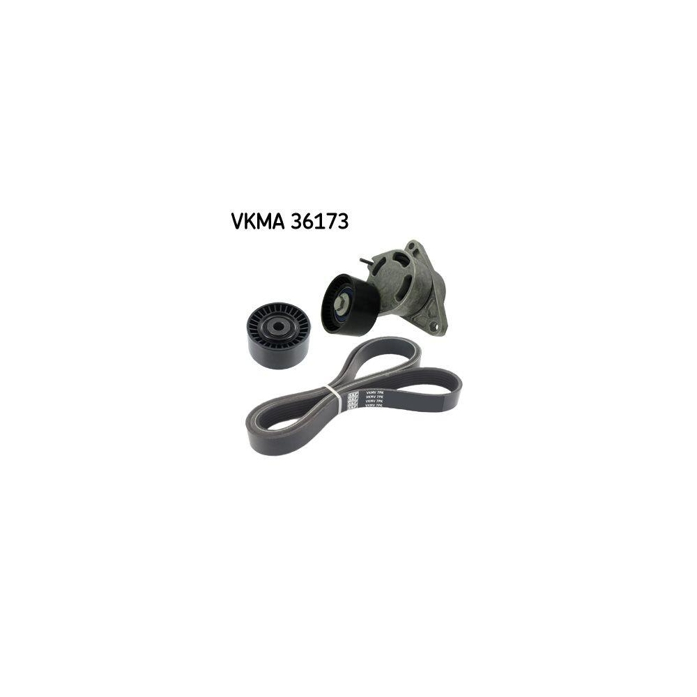 Keilrippenriemensatz SKF VKMA 36173 für NISSAN OPEL RENAULT VAUXHALL DACIA