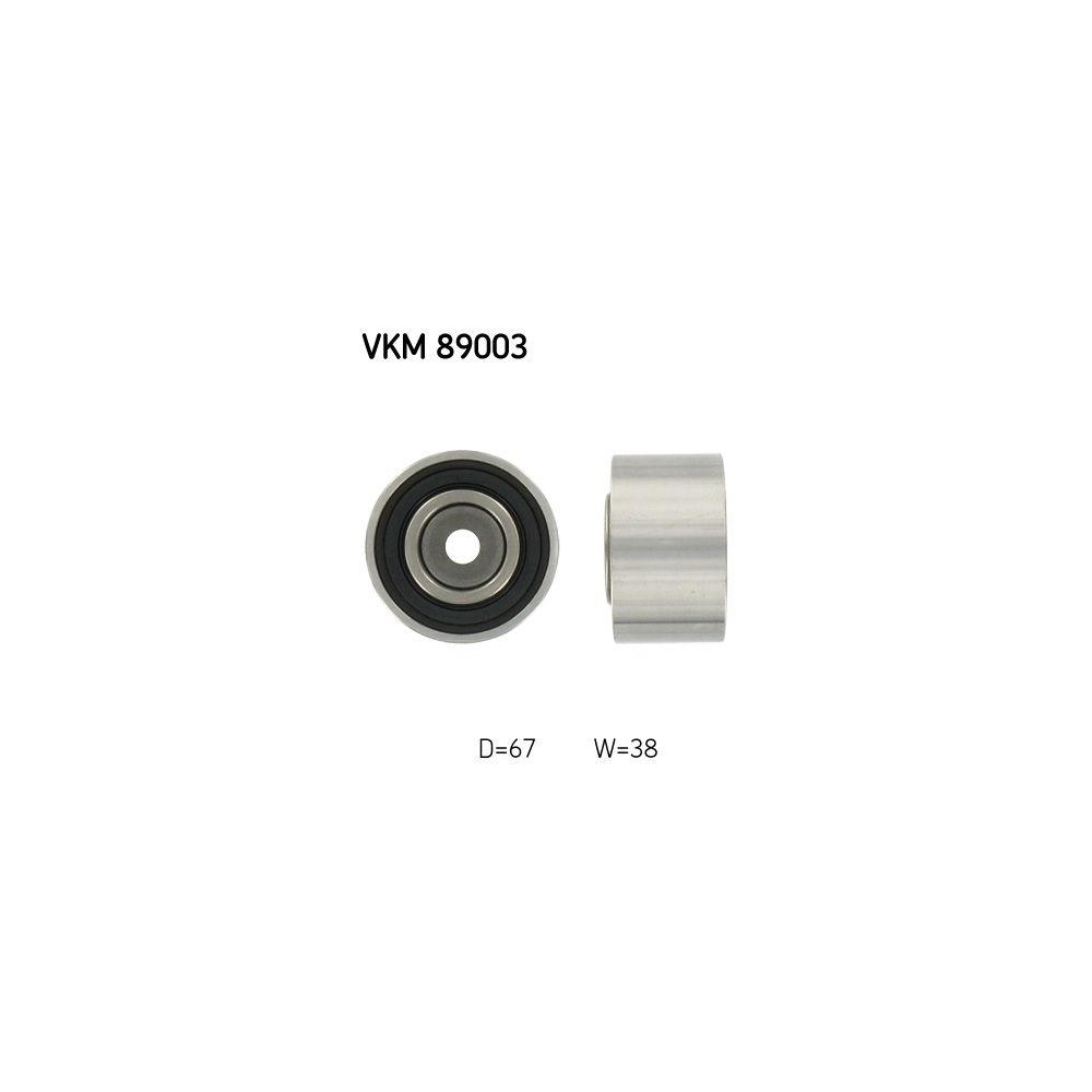 Umlenk-/Führungsrolle, Zahnriemen SKF VKM 89003 für ISUZU OPEL VAUXHALL