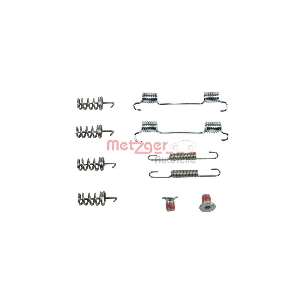 Zubehörsatz, Feststellbremsbacken METZGER 105-0874 GREENPARTS für, Hinterachse